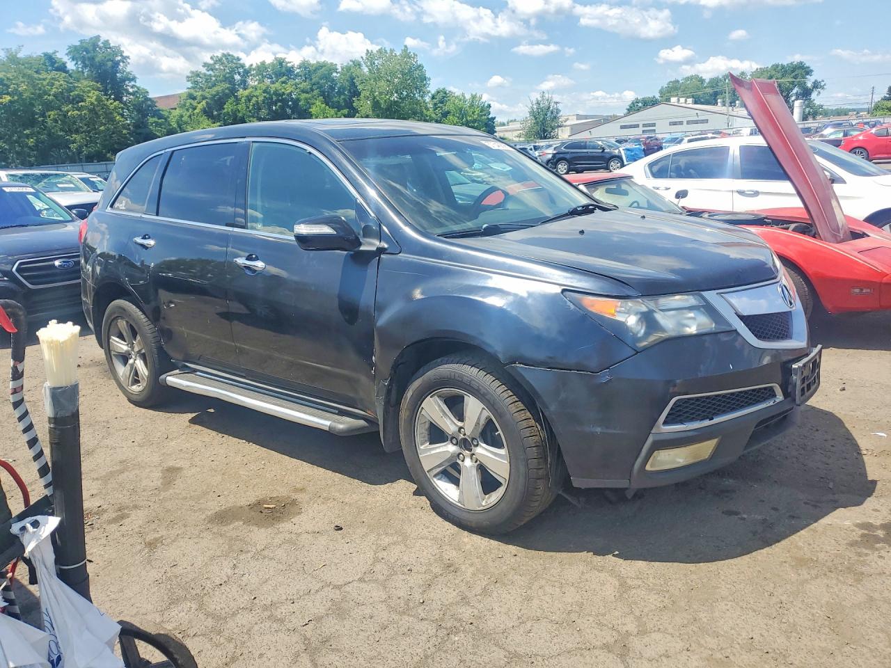 2011 Acura Mdx Black vin: 2HNYD2H22BH504308