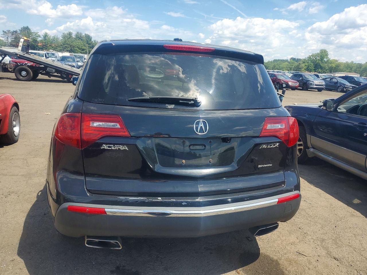 2011 Acura Mdx Black vin: 2HNYD2H22BH504308