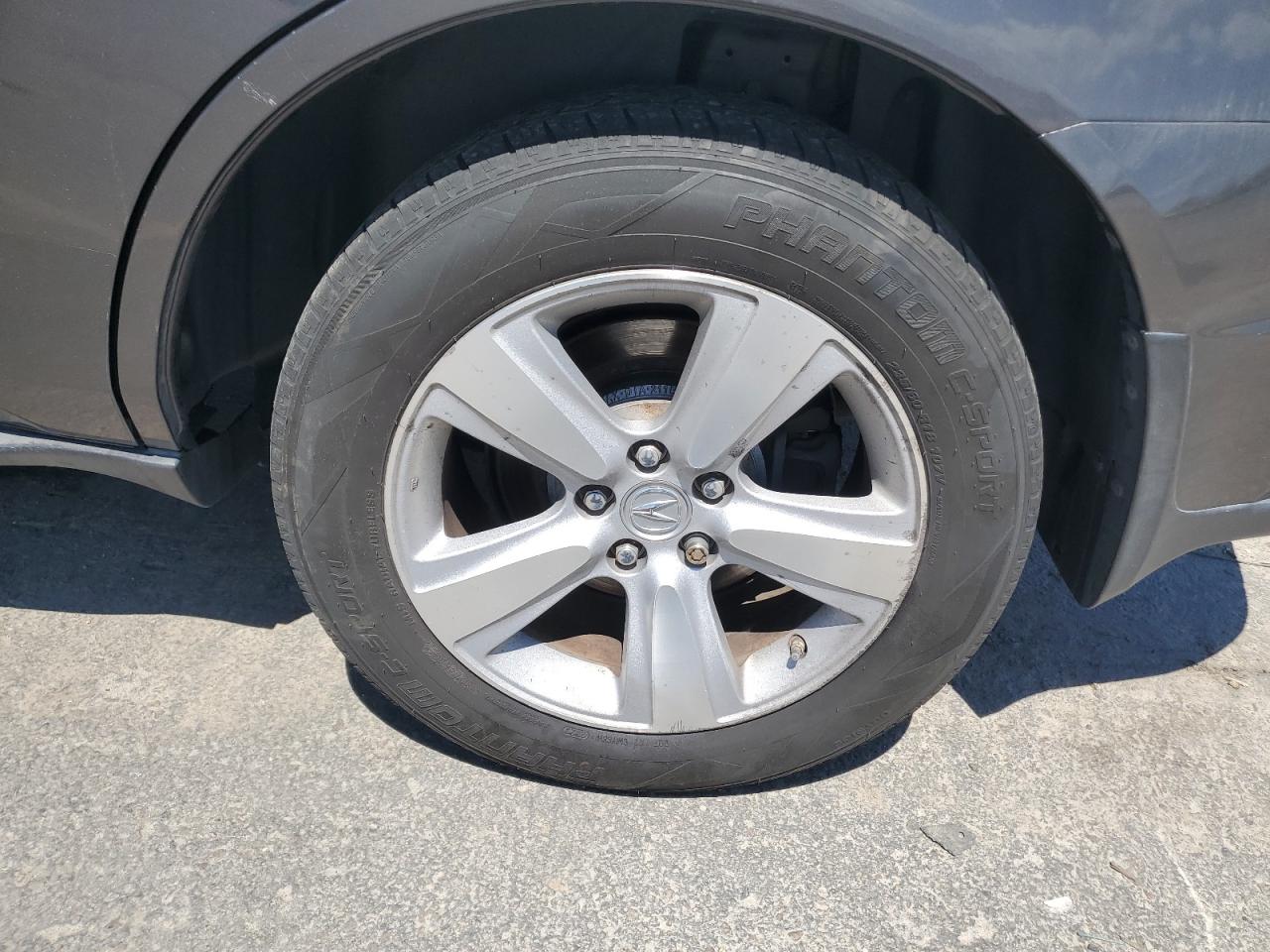 2011 Acura Mdx Gray vin: 2HNYD2H22BH508682 Damage: Left Rear Wheel, Curb Rash, > 12 Inches