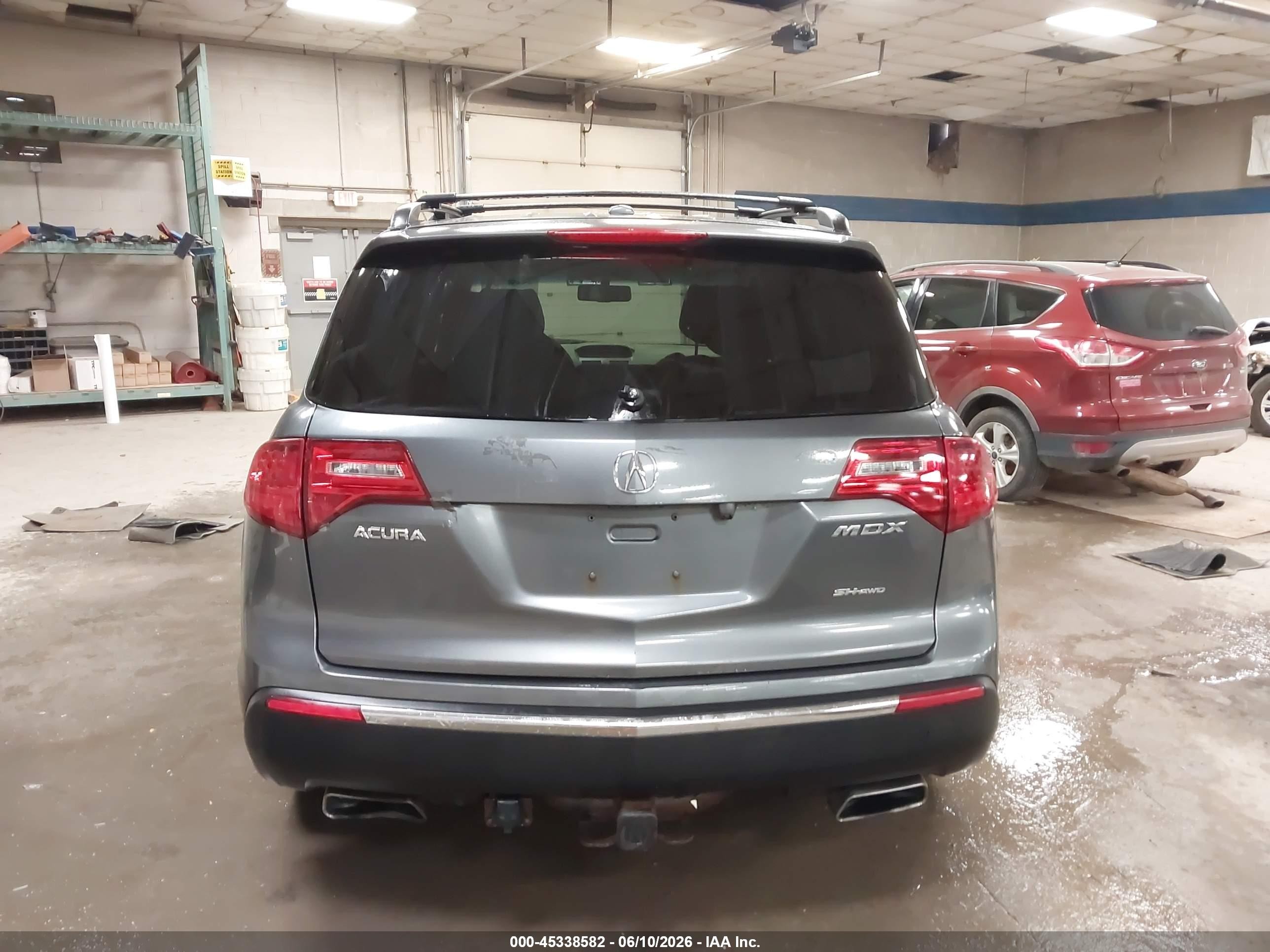 2011 Acura Mdx   Gray vin: 2HNYD2H22BH528351