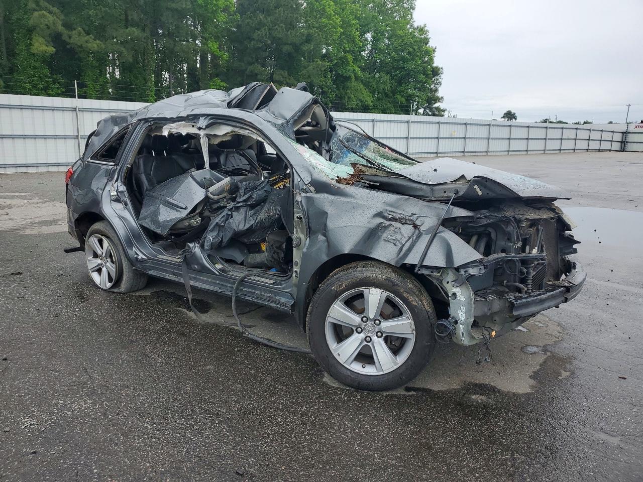 2011 Acura Mdx Gray vin: 2HNYD2H22BH534666
