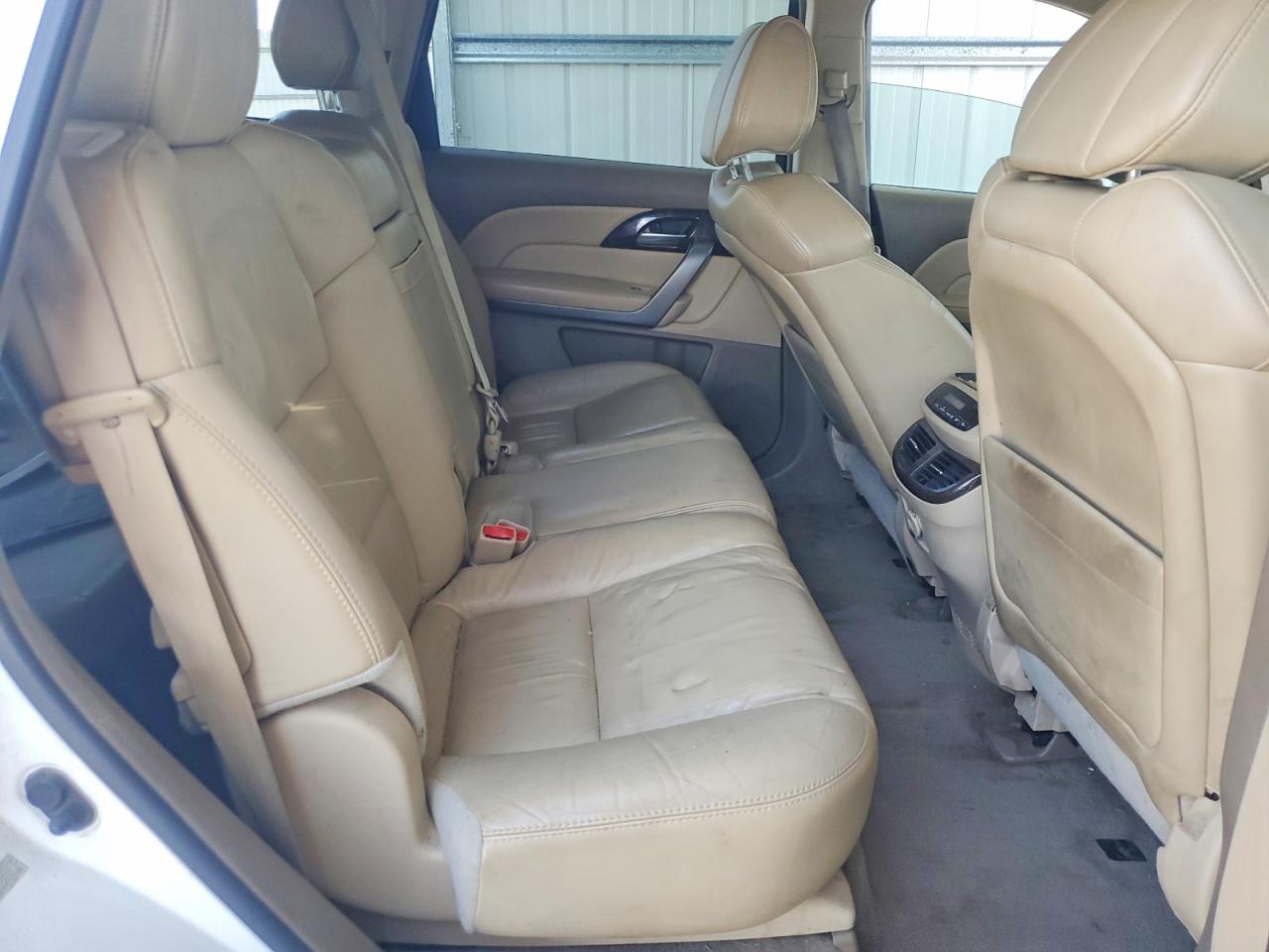 2012 Acura Mdx White vin: 2HNYD2H22CH508019