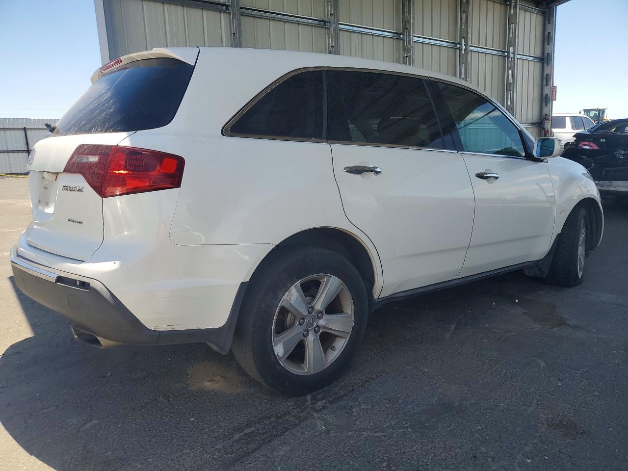 2012 Acura Mdx White vin: 2HNYD2H22CH508019