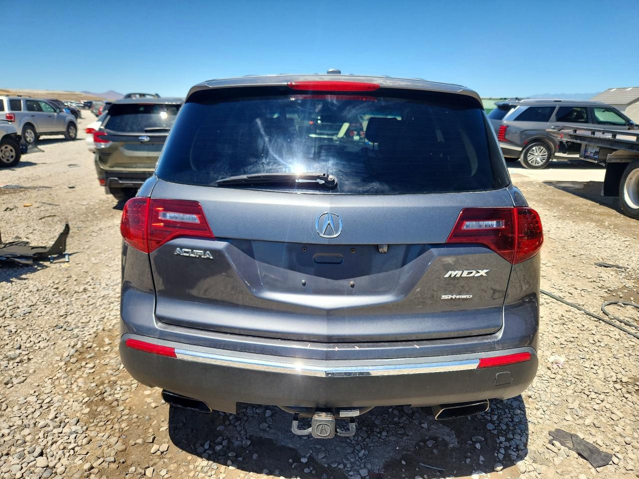 2012 Acura Mdx Gray vin: 2HNYD2H22CH510952