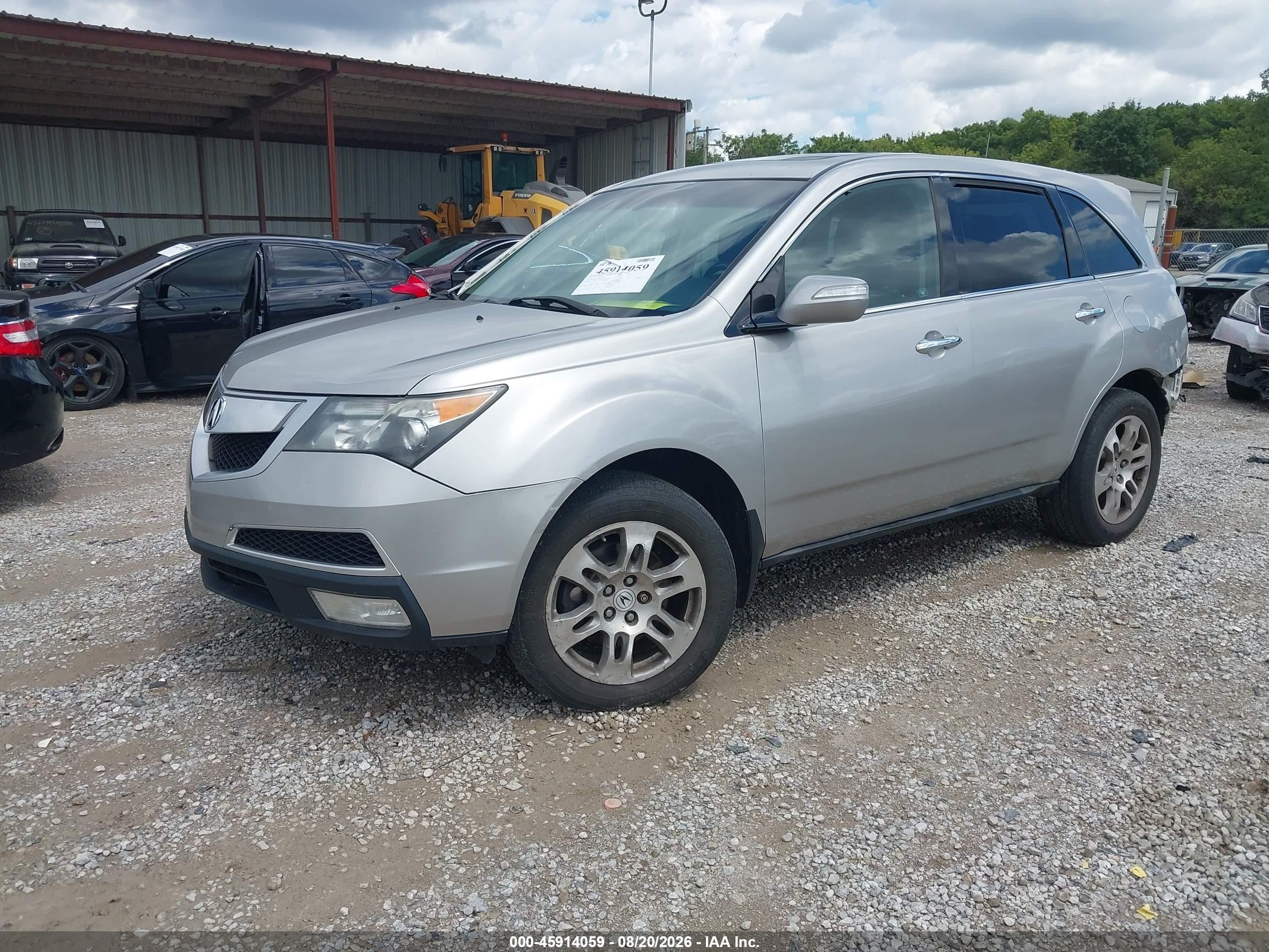 2012 Acura Mdx   Silver vin: 2HNYD2H22CH539142