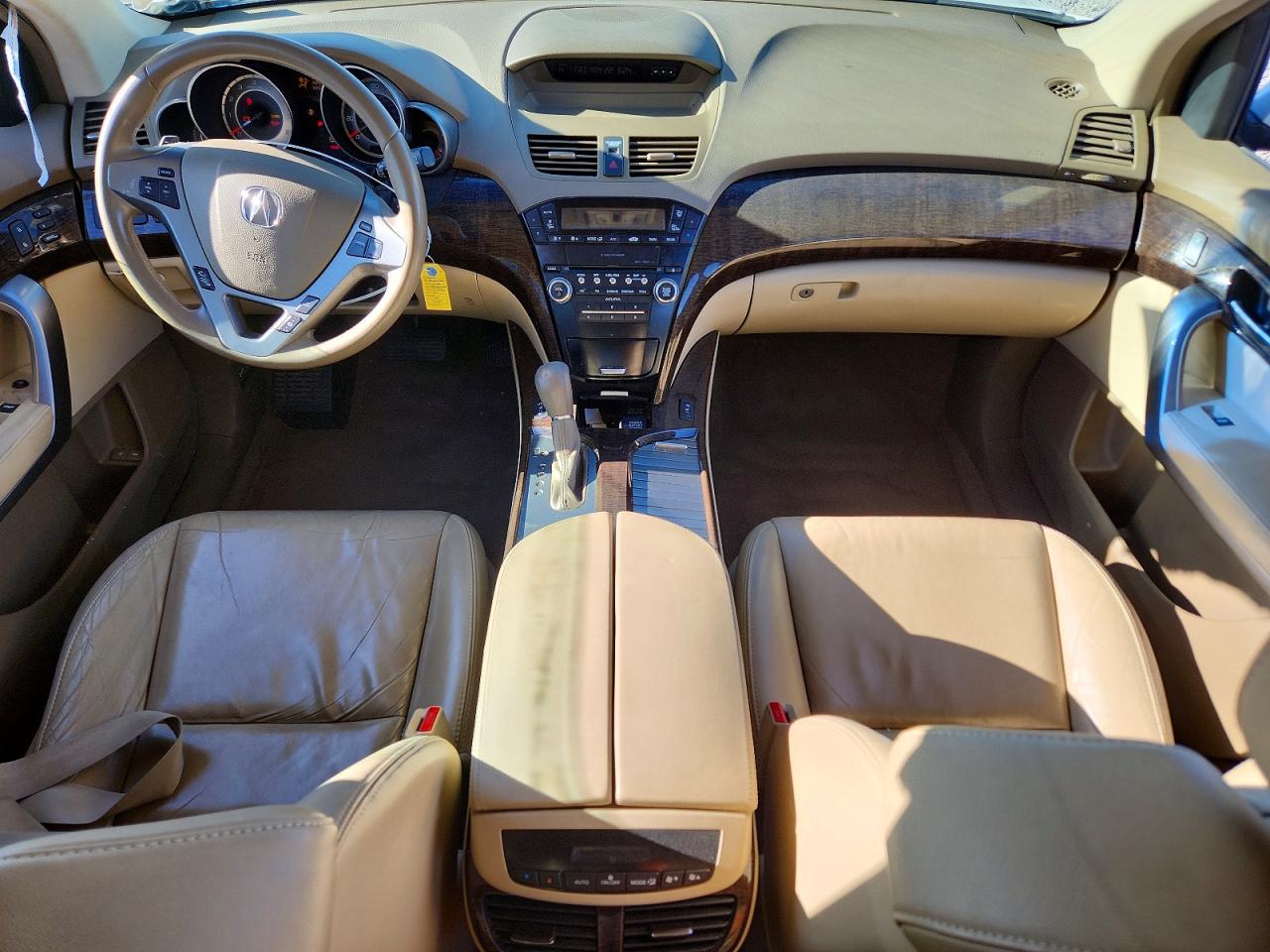 2012 Acura Mdx White vin: 2HNYD2H22CH549752