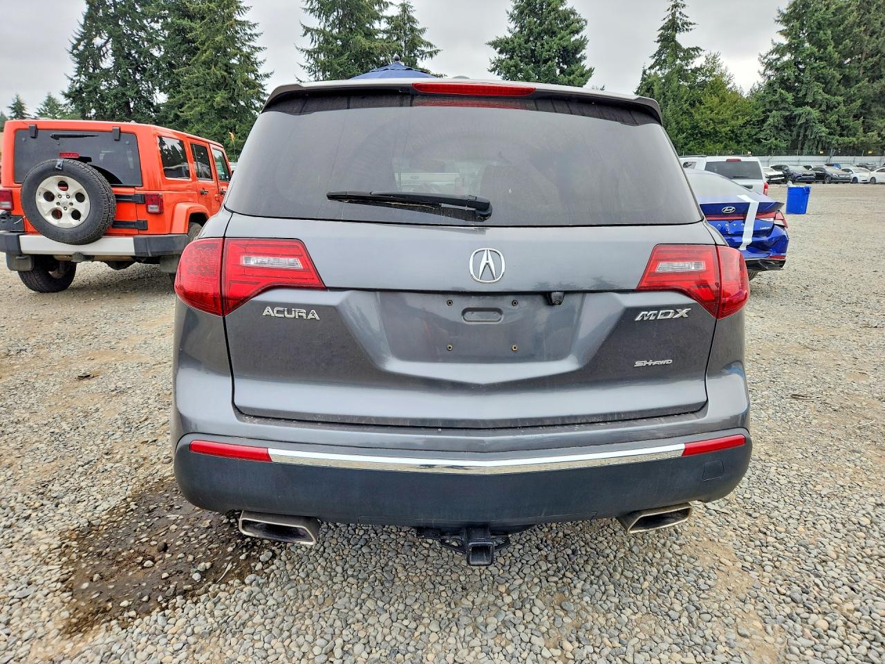 2010 Acura Mdx Gray vin: 2HNYD2H23AH516465