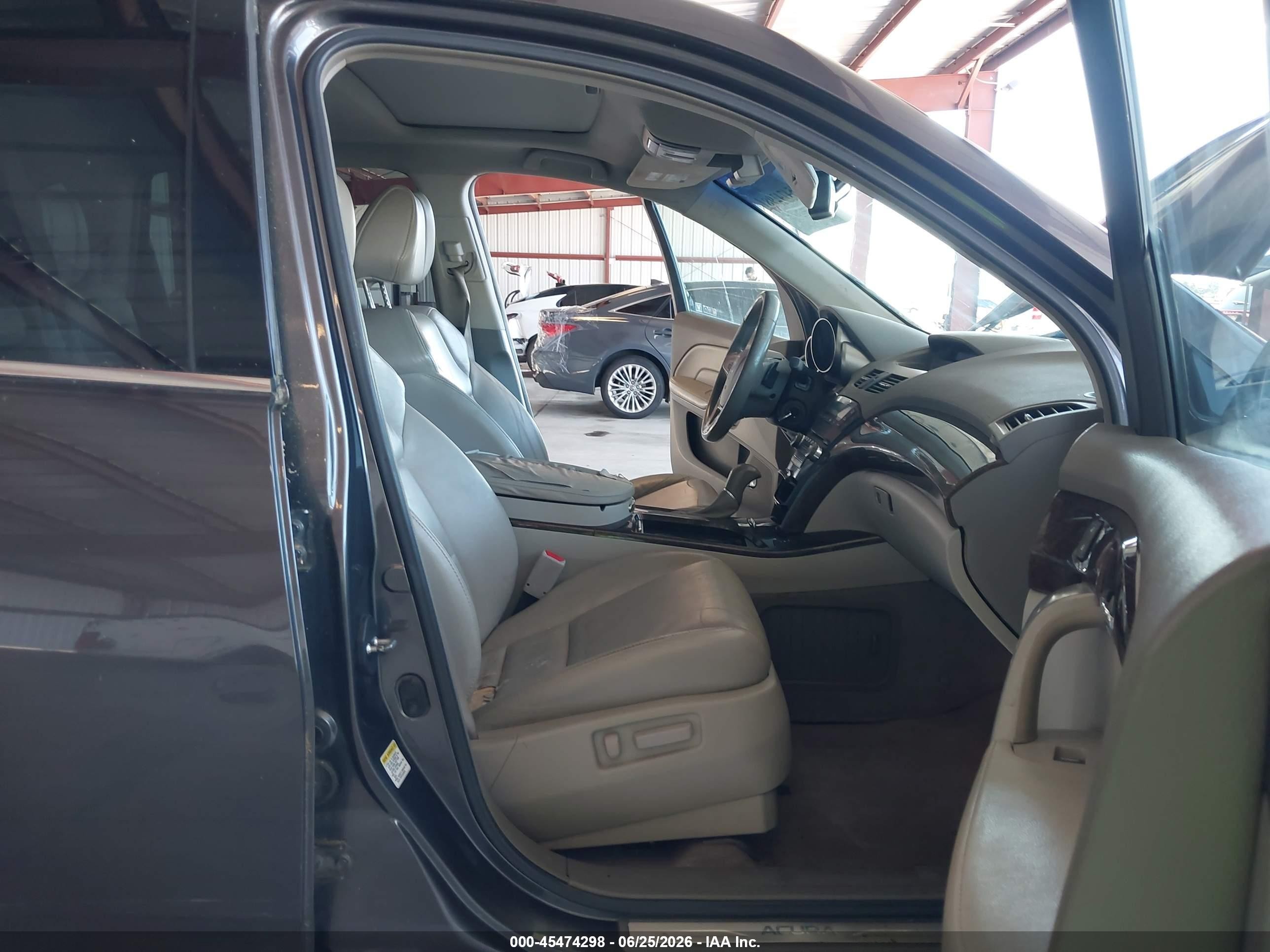 2010 Acura Mdx   Gray vin: 2HNYD2H23AH533069