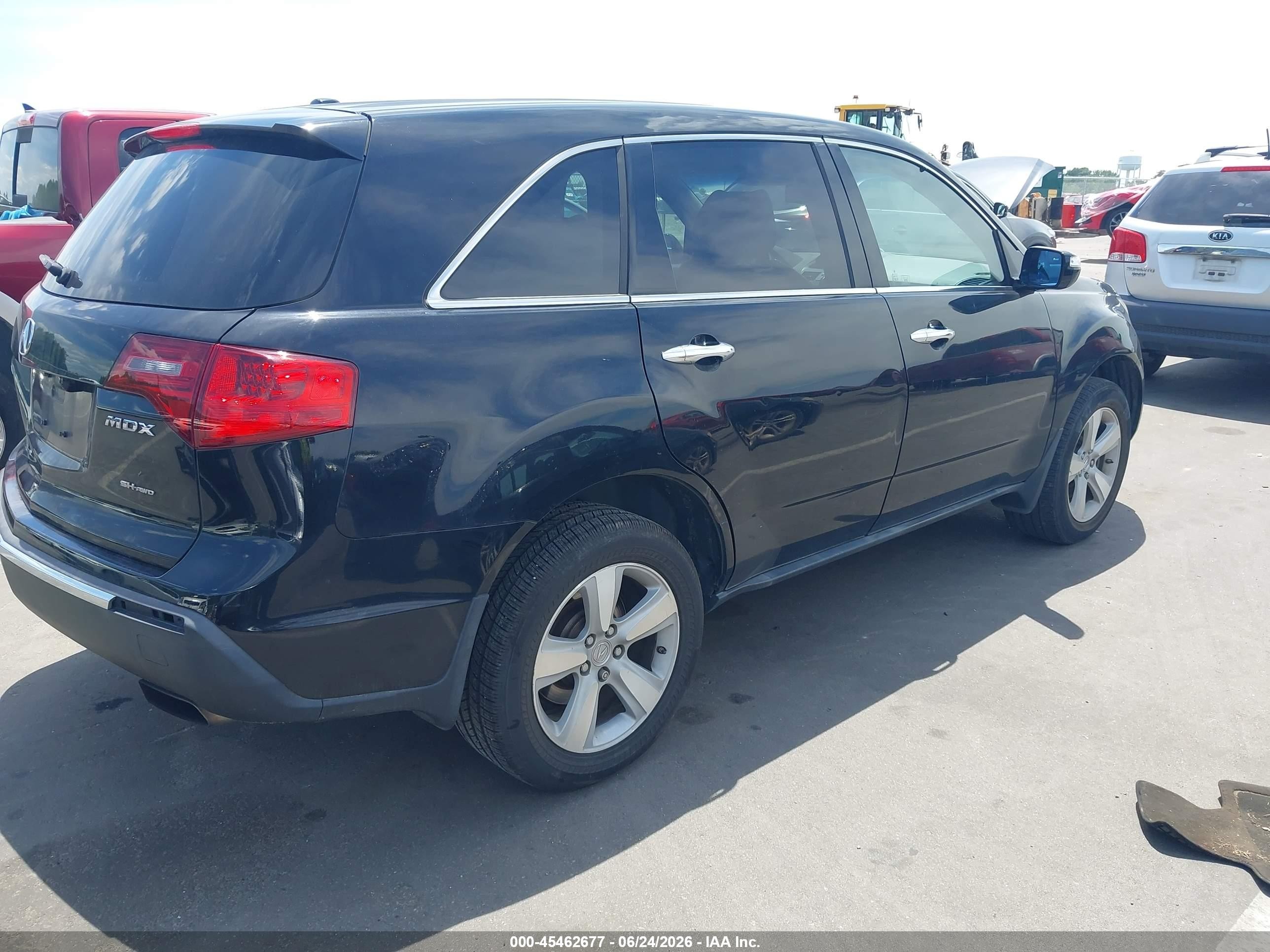 2010 Acura Mdx   Black vin: 2HNYD2H23AH533640