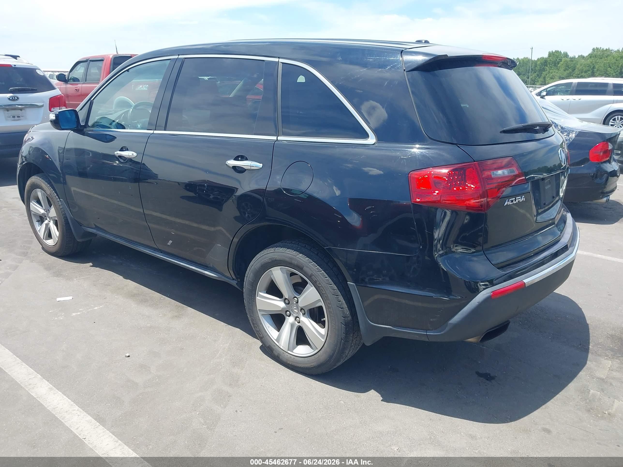 2010 Acura Mdx   Black vin: 2HNYD2H23AH533640