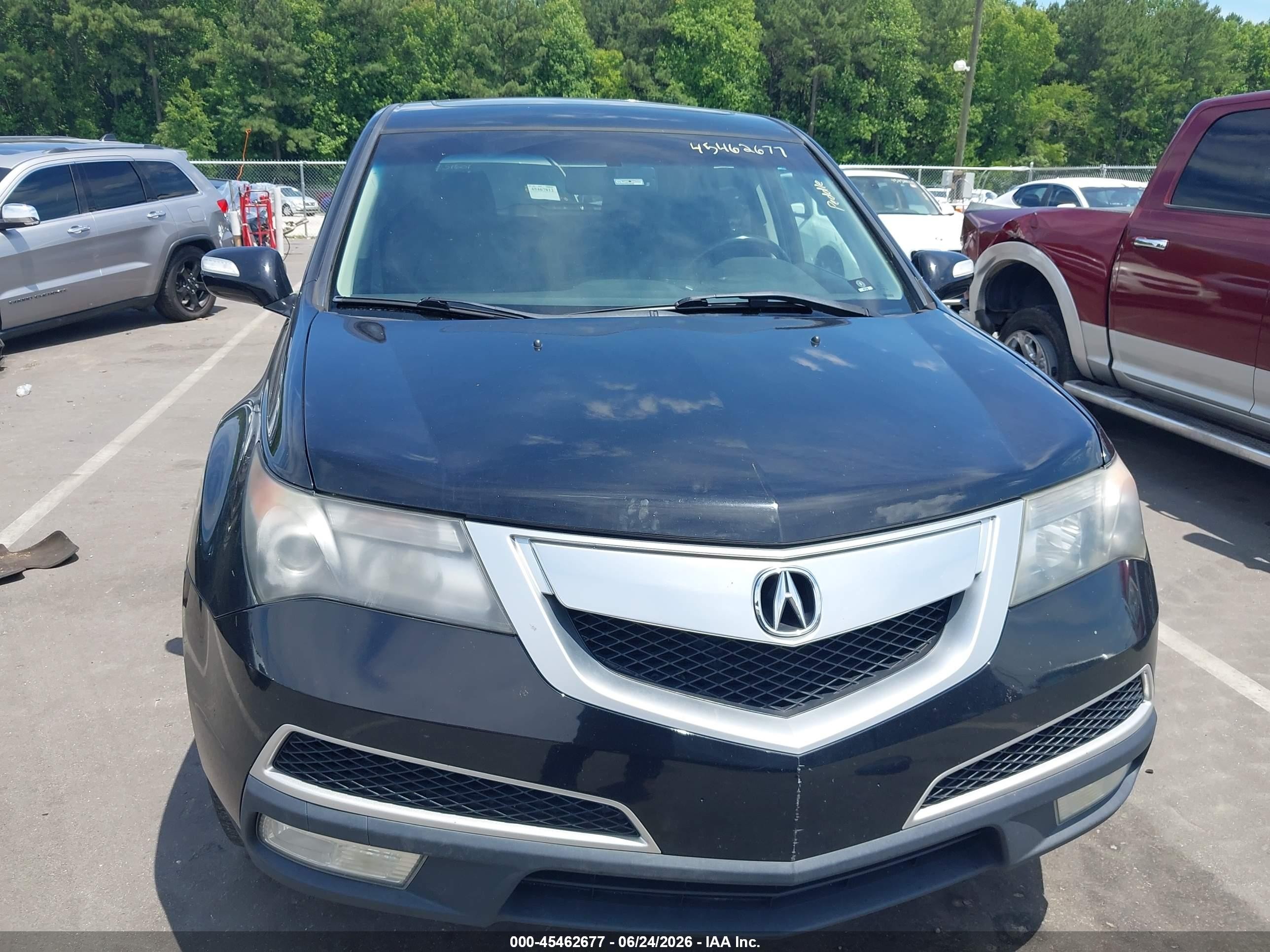 2010 Acura Mdx   Black vin: 2HNYD2H23AH533640