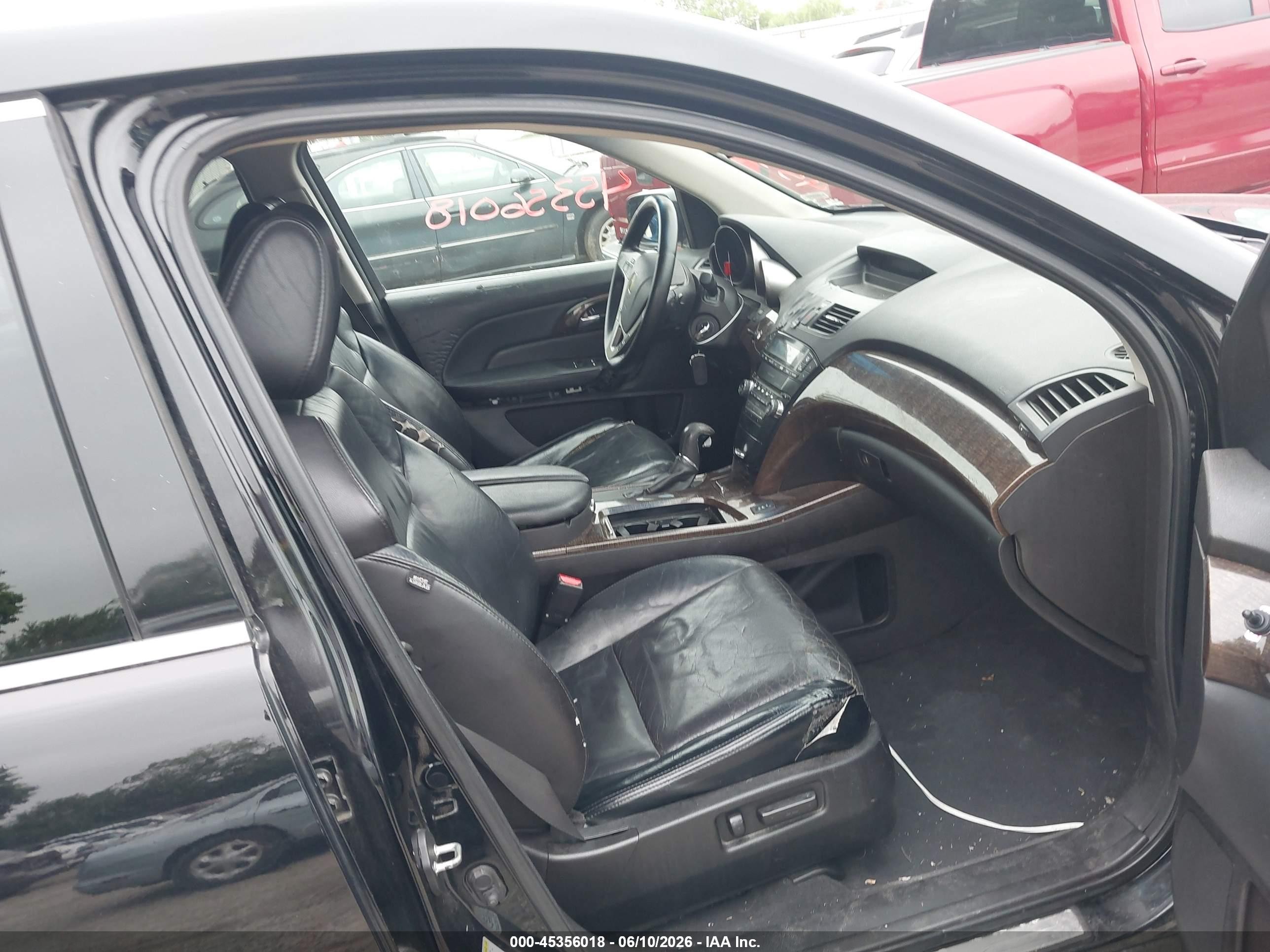 2010 Acura Mdx   Black vin: 2HNYD2H23AH533914