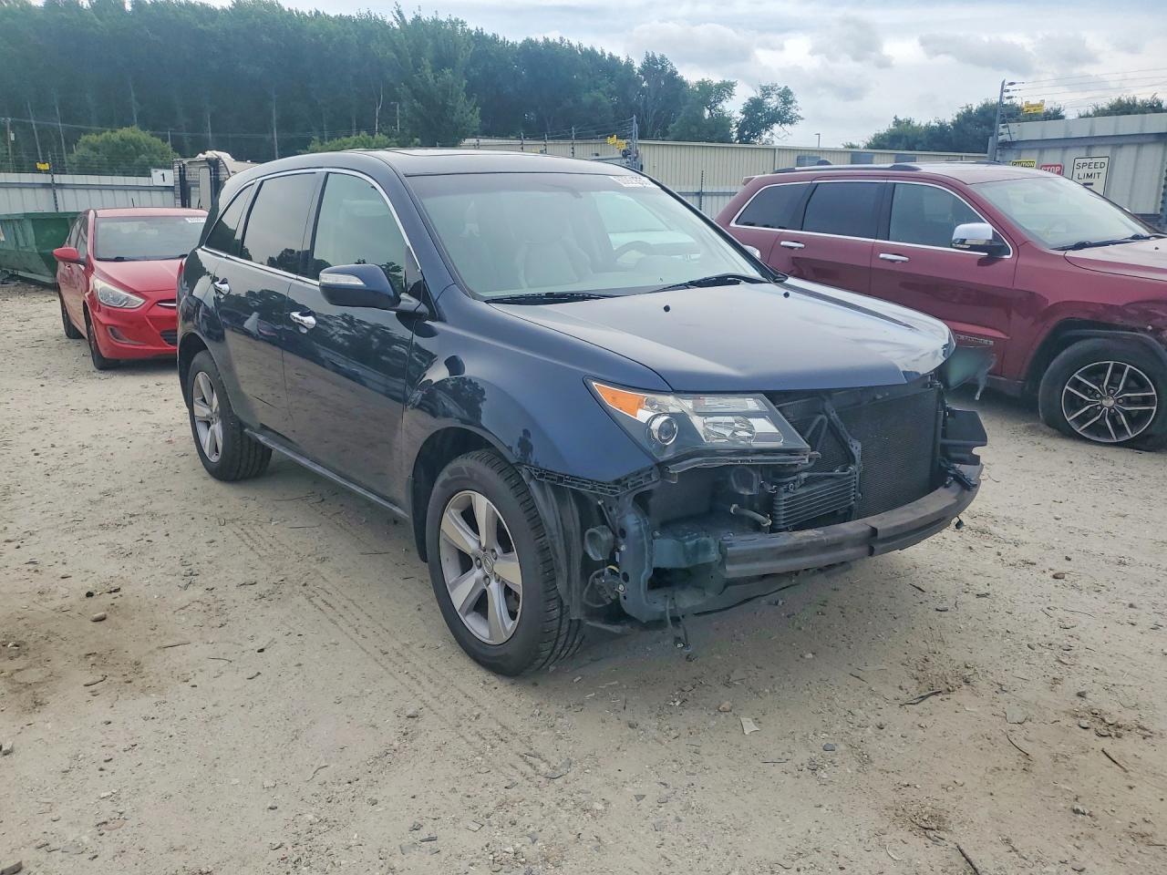 2011 Acura Mdx Blue vin: 2HNYD2H23BH523322