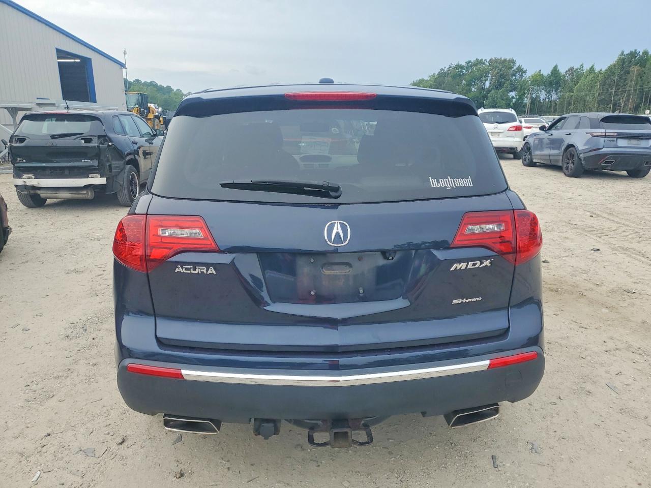 2011 Acura Mdx Blue vin: 2HNYD2H23BH523322