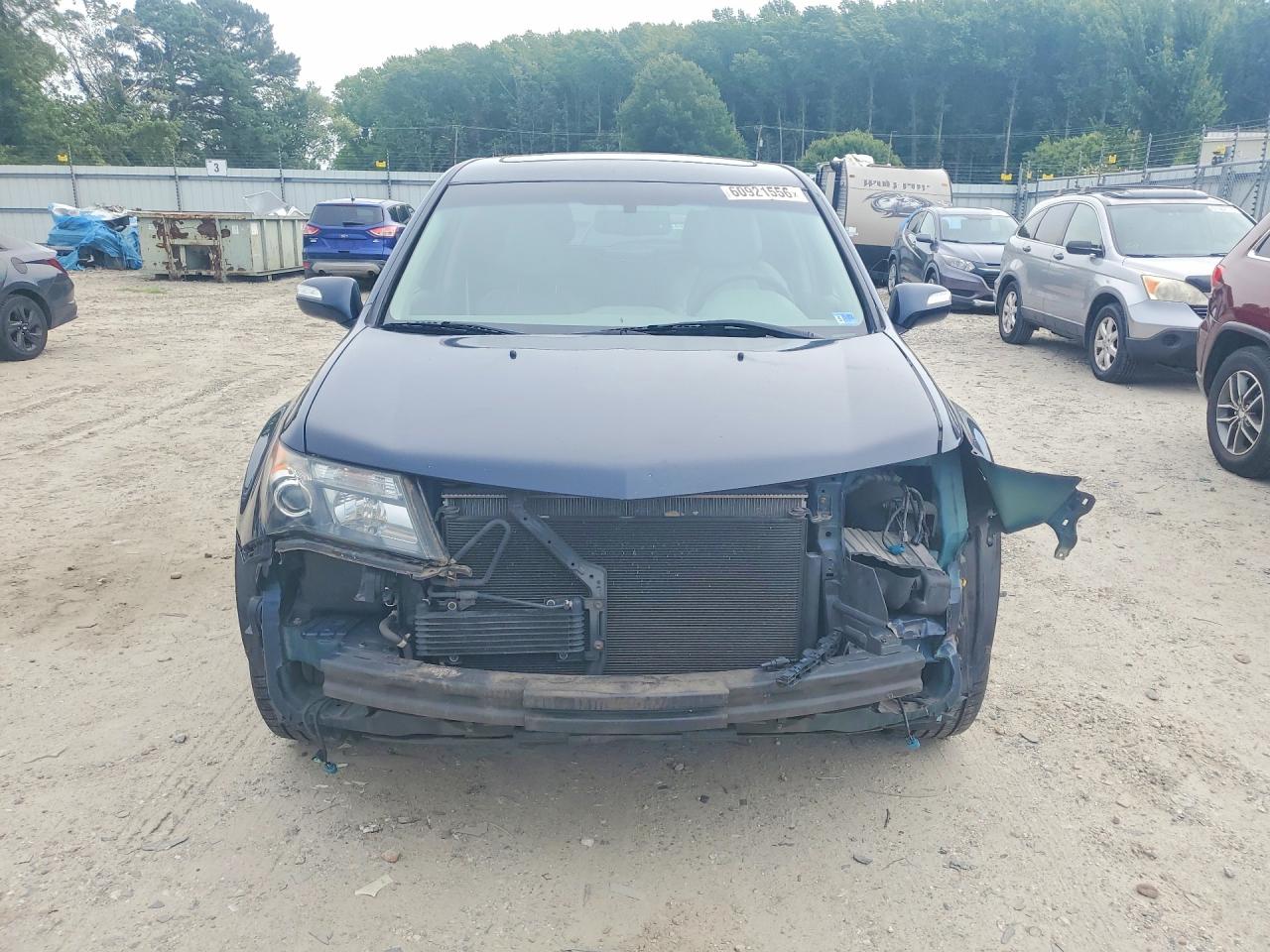 2011 Acura Mdx Blue vin: 2HNYD2H23BH523322