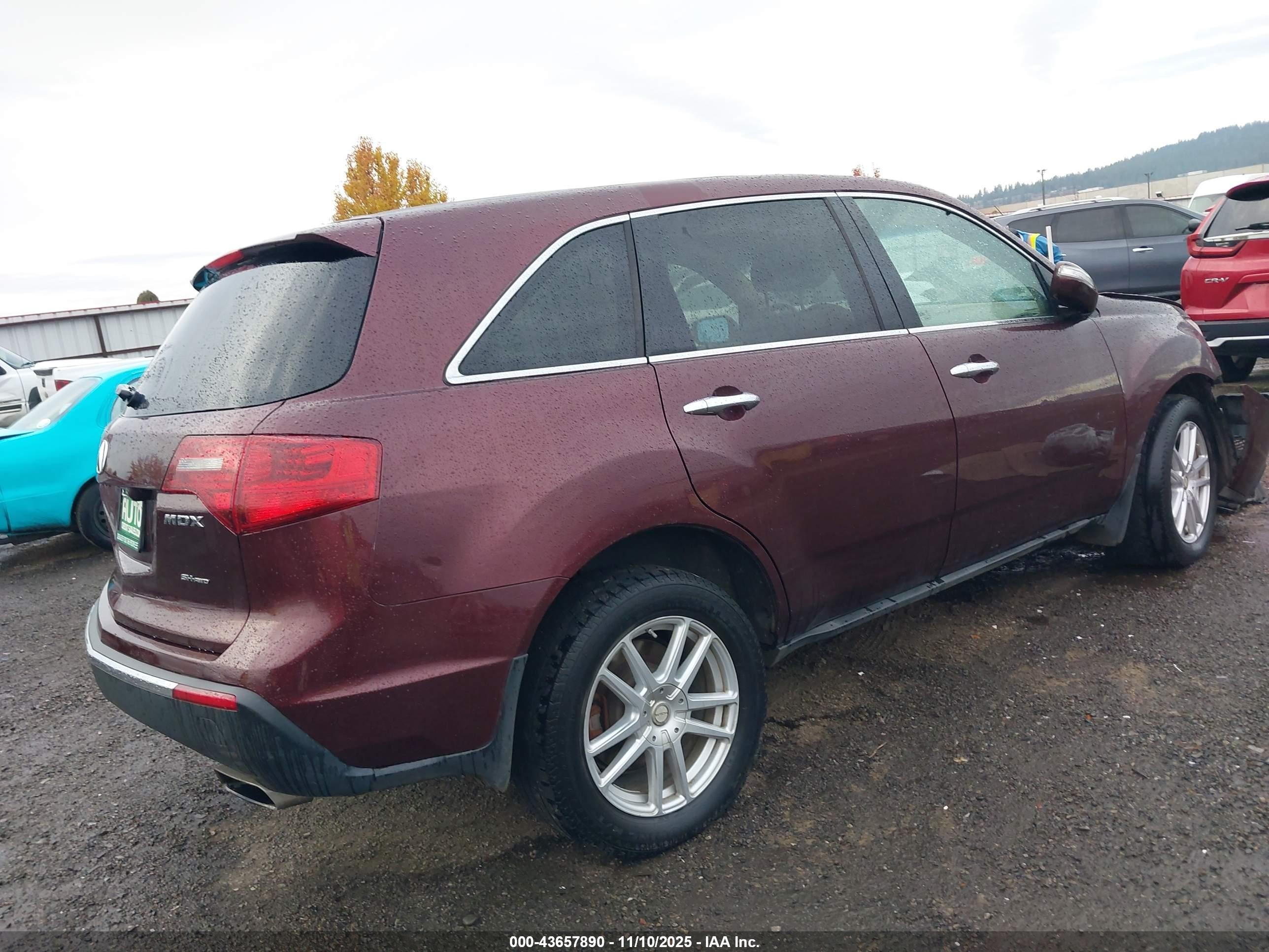 2012 Acura Mdx   Maroon vin: 2HNYD2H23CH526061