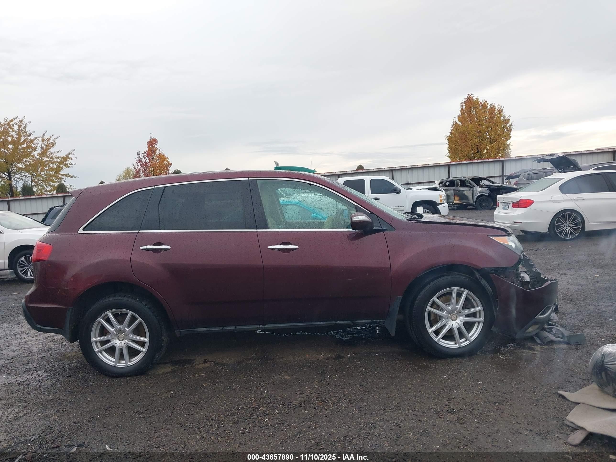 2012 Acura Mdx   Maroon vin: 2HNYD2H23CH526061