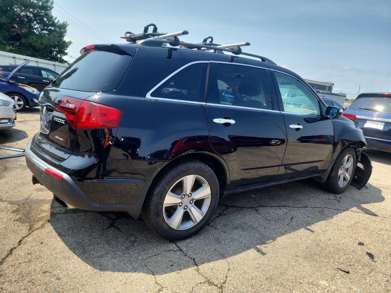 2012 Acura Mdx Black vin: 2HNYD2H23CH529817