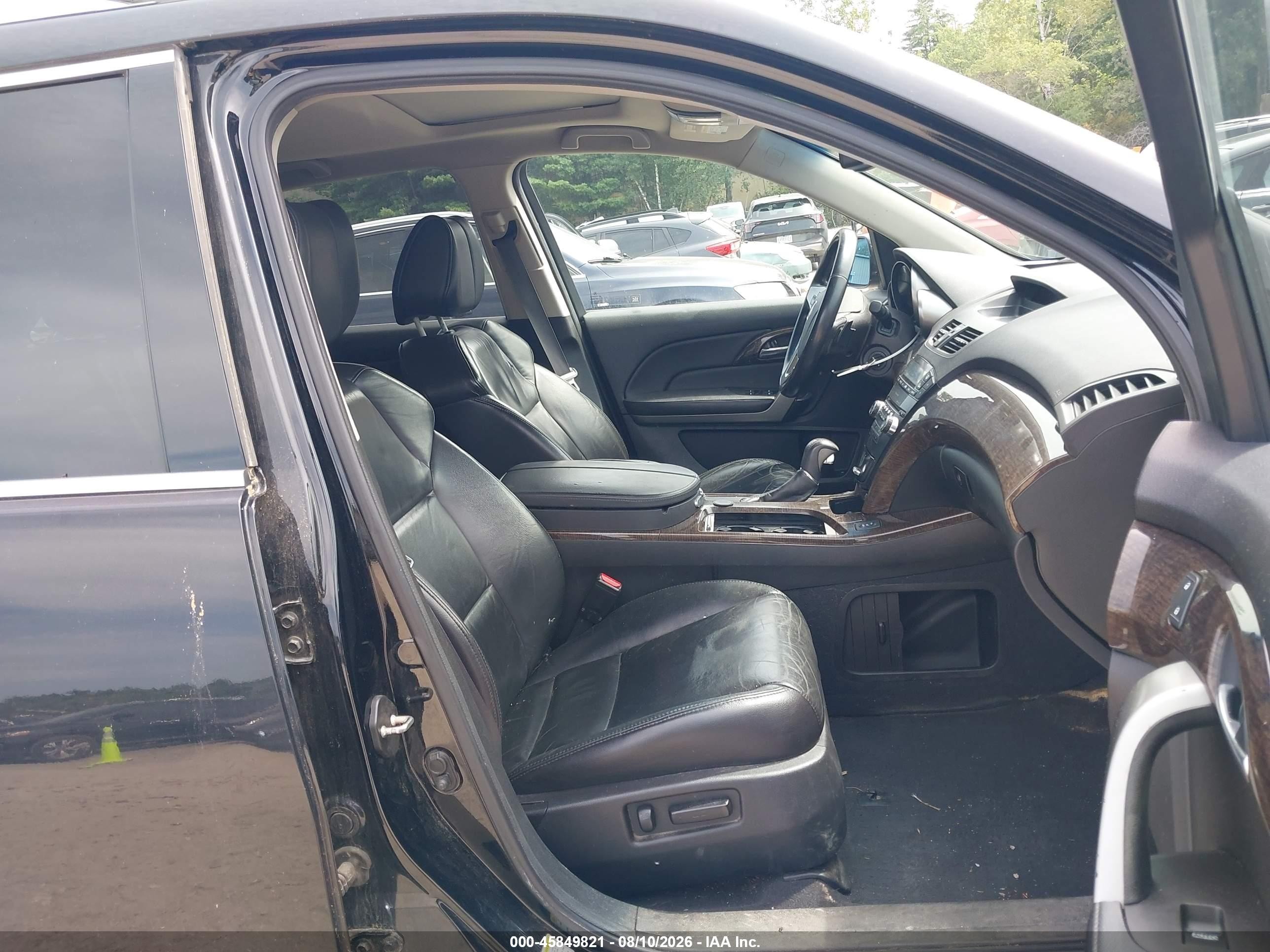 2013 Acura Mdx   Black vin: 2HNYD2H23DH502280