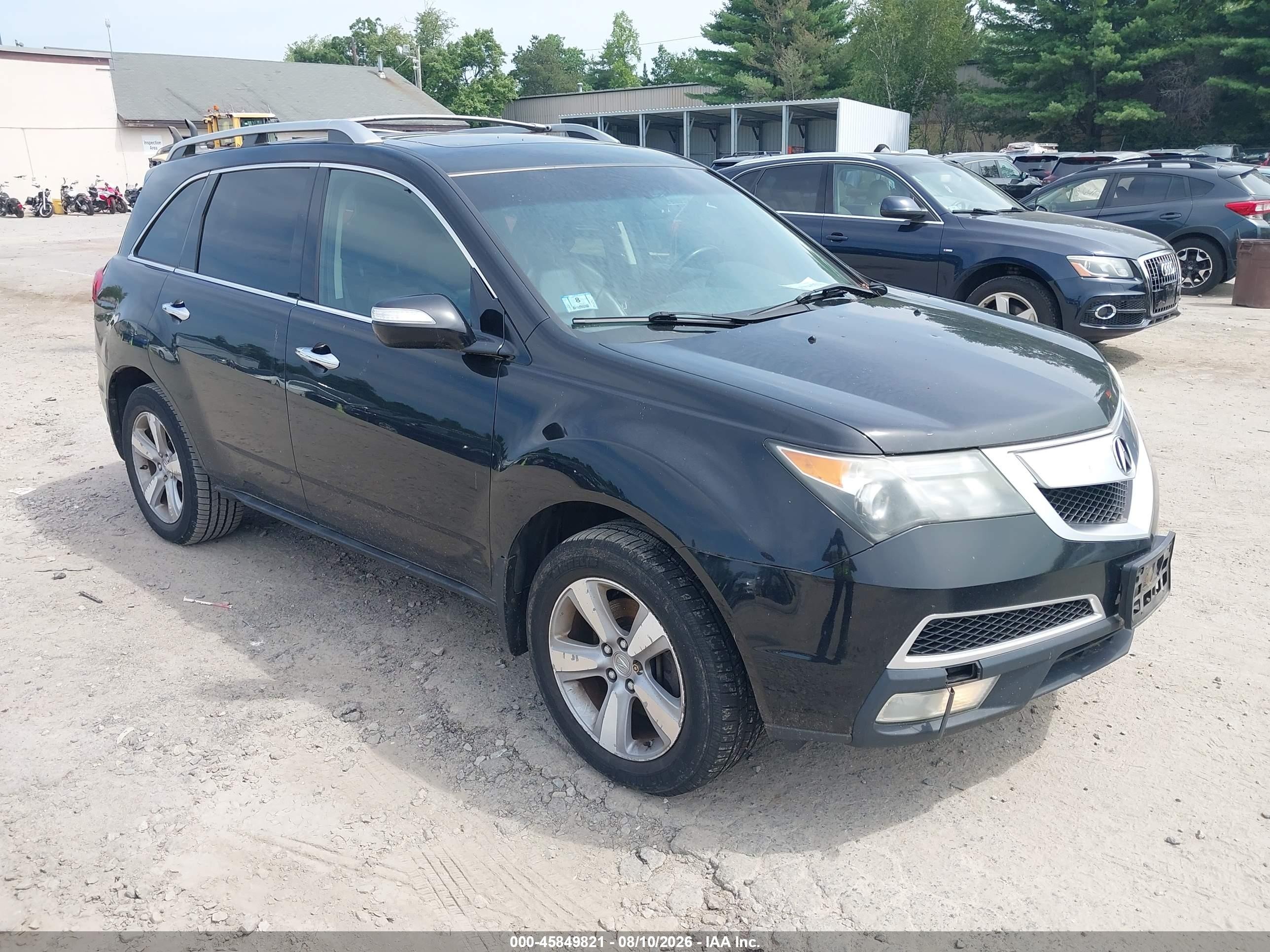 2013 Acura Mdx   Black vin: 2HNYD2H23DH502280