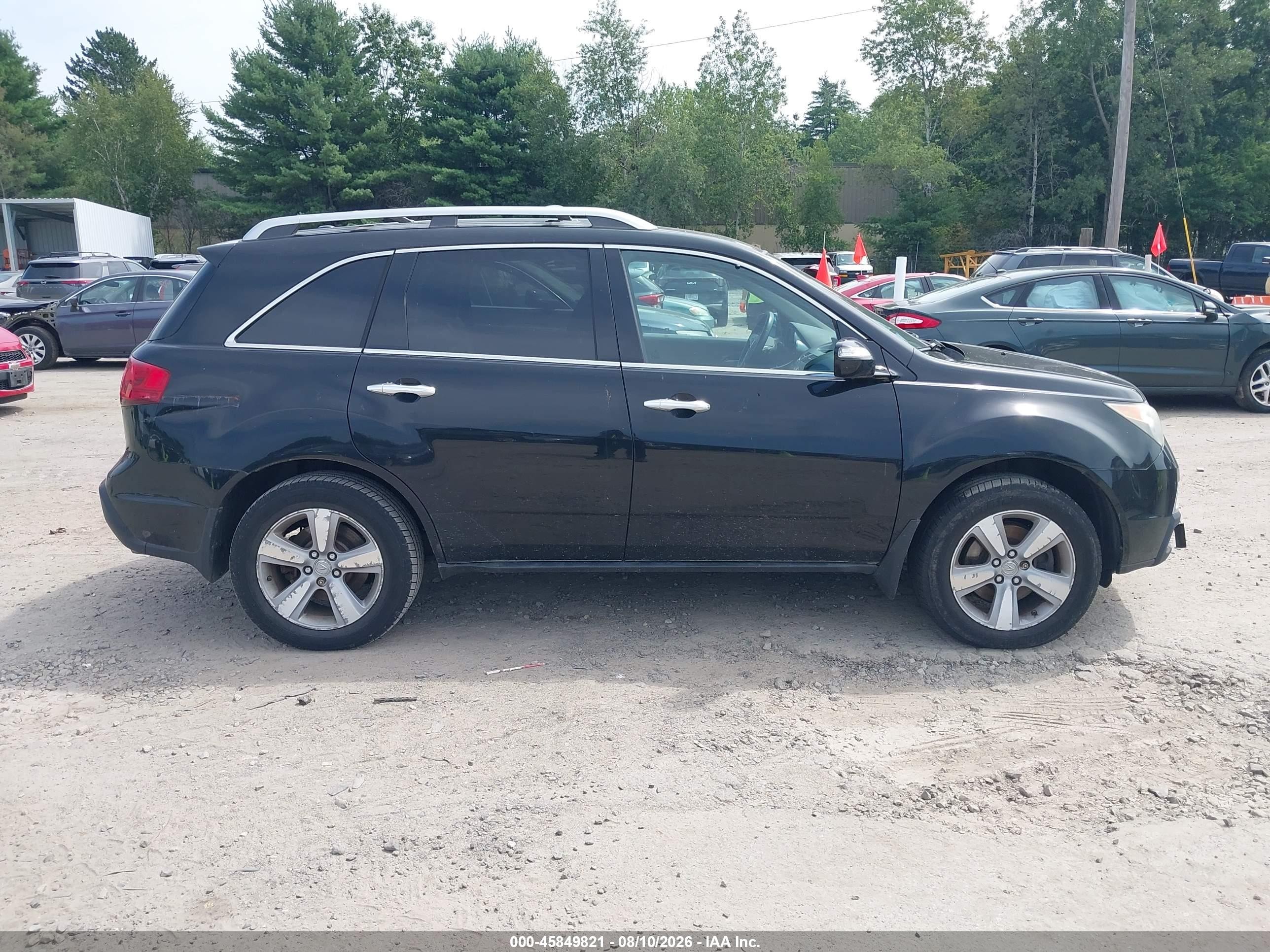 2013 Acura Mdx   Black vin: 2HNYD2H23DH502280