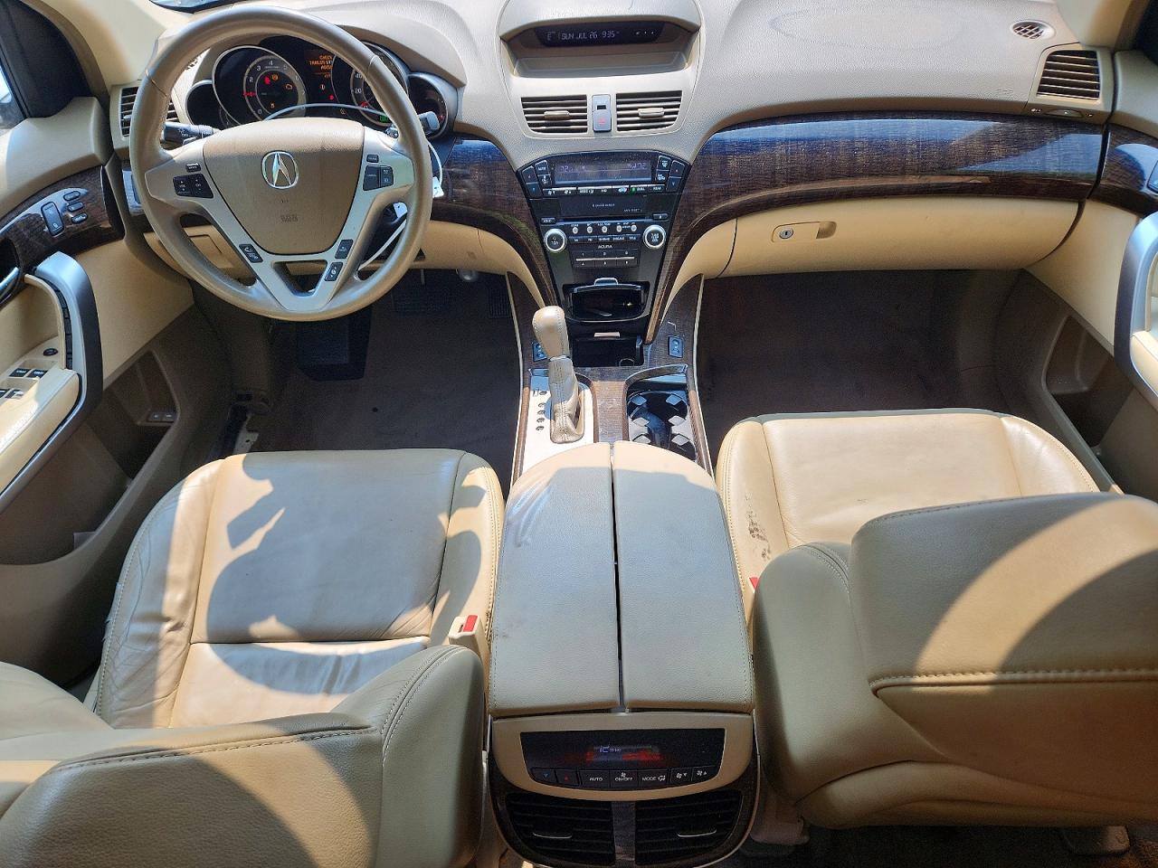 2013 Acura Mdx White vin: 2HNYD2H23DH519709