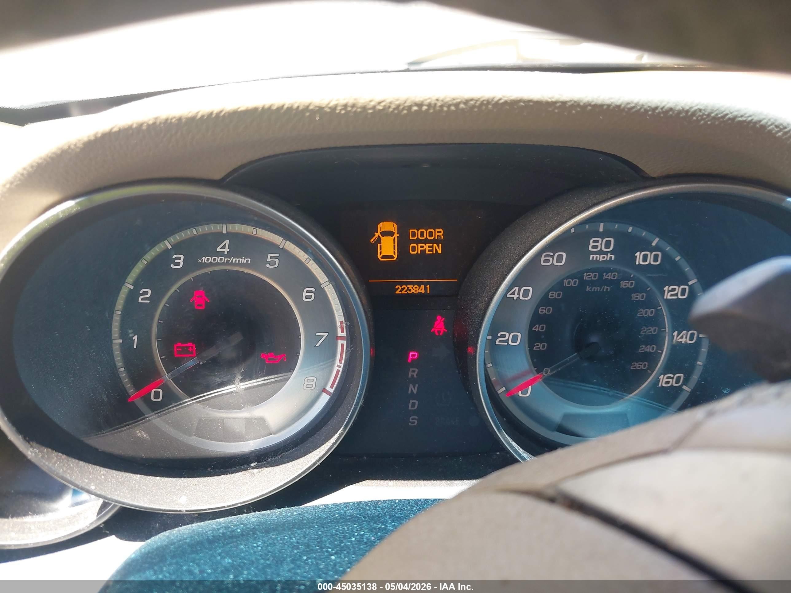 2013 Acura Mdx   Белый vin: 2HNYD2H23DH524537