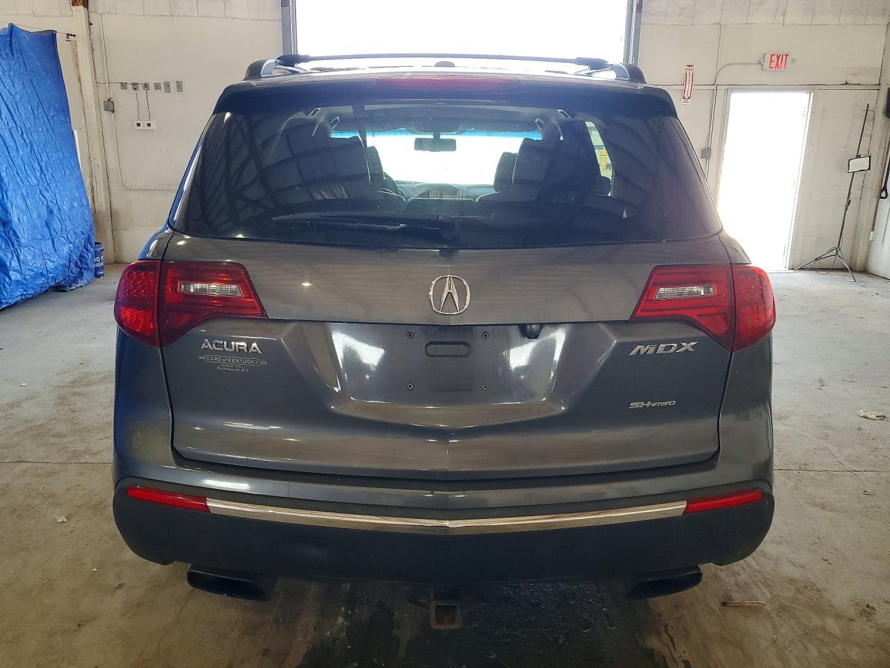 2010 Acura Mdx Серый vin: 2HNYD2H24AH515129