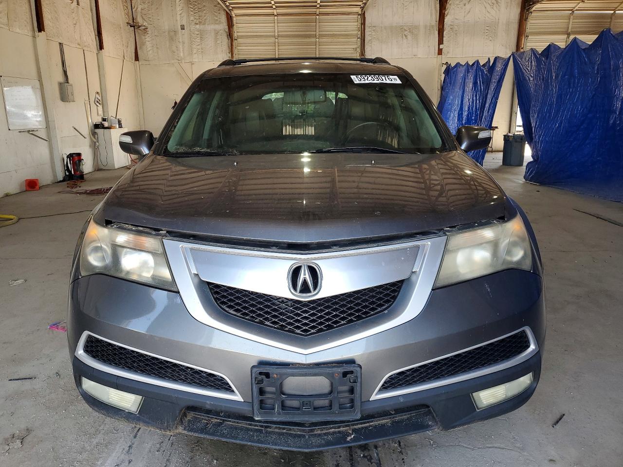 2010 Acura Mdx Серый vin: 2HNYD2H24AH515129