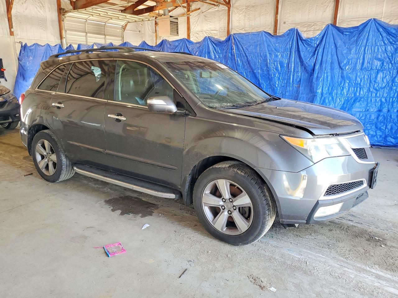 2010 Acura Mdx Серый vin: 2HNYD2H24AH515129