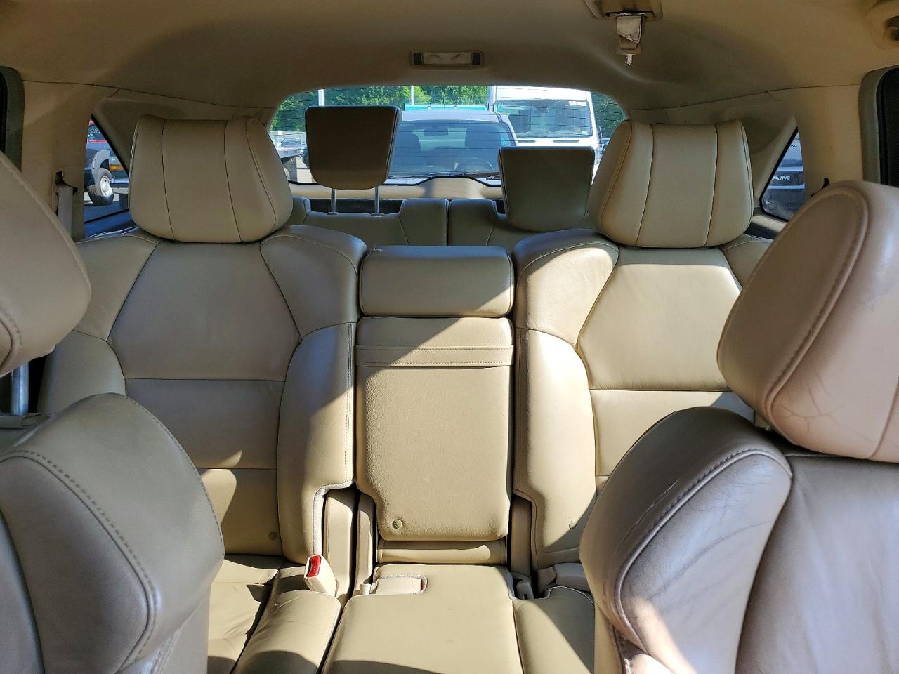 2010 Acura Mdx White vin: 2HNYD2H24AH517026