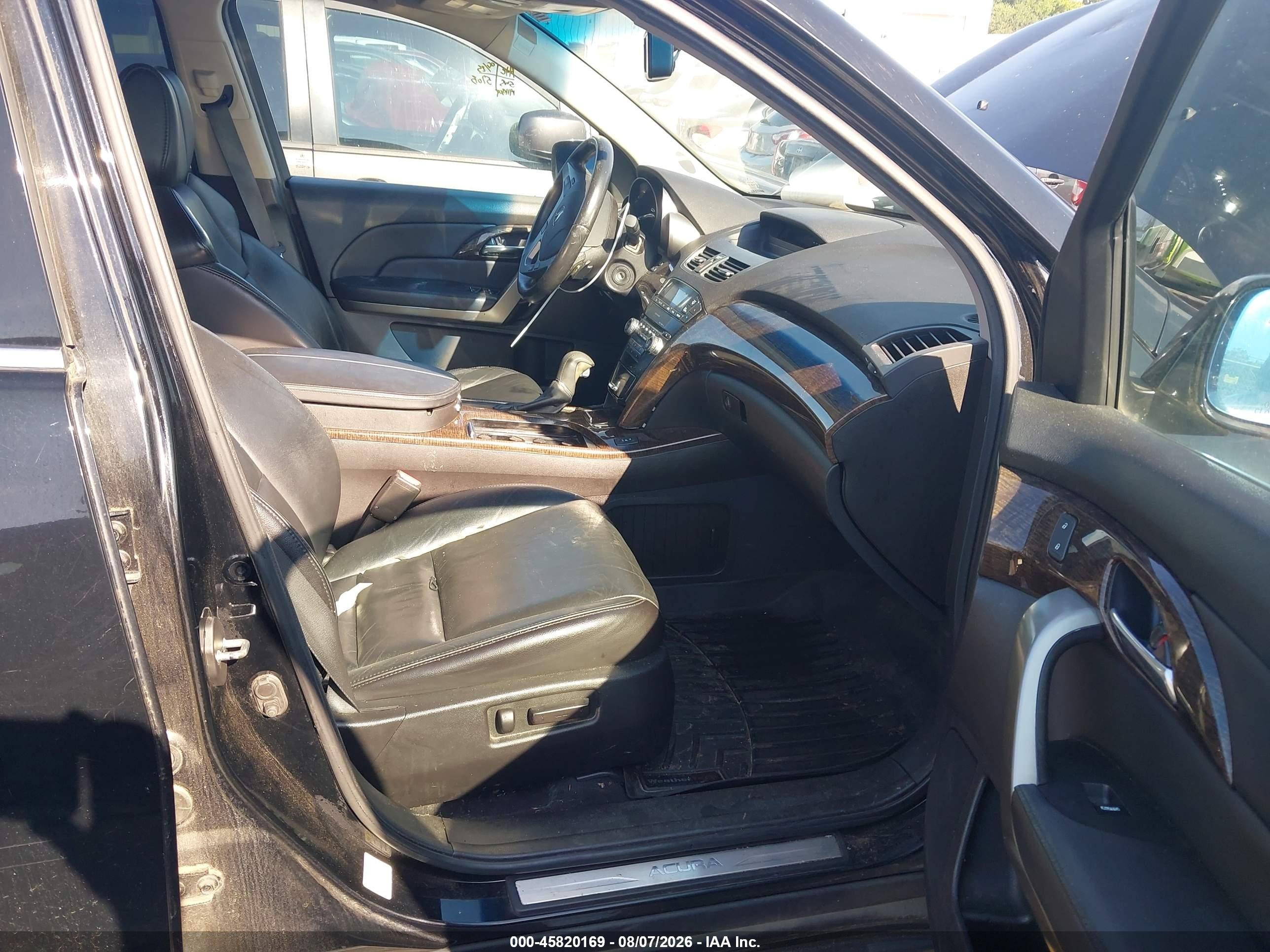 2011 Acura Mdx   Black vin: 2HNYD2H24BH546852