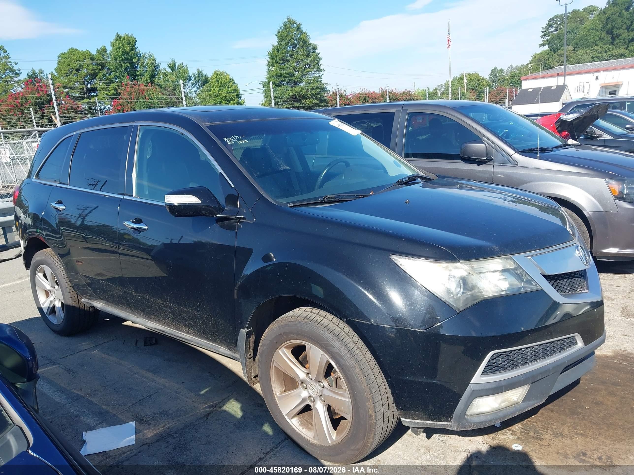 2011 Acura Mdx   Black vin: 2HNYD2H24BH546852