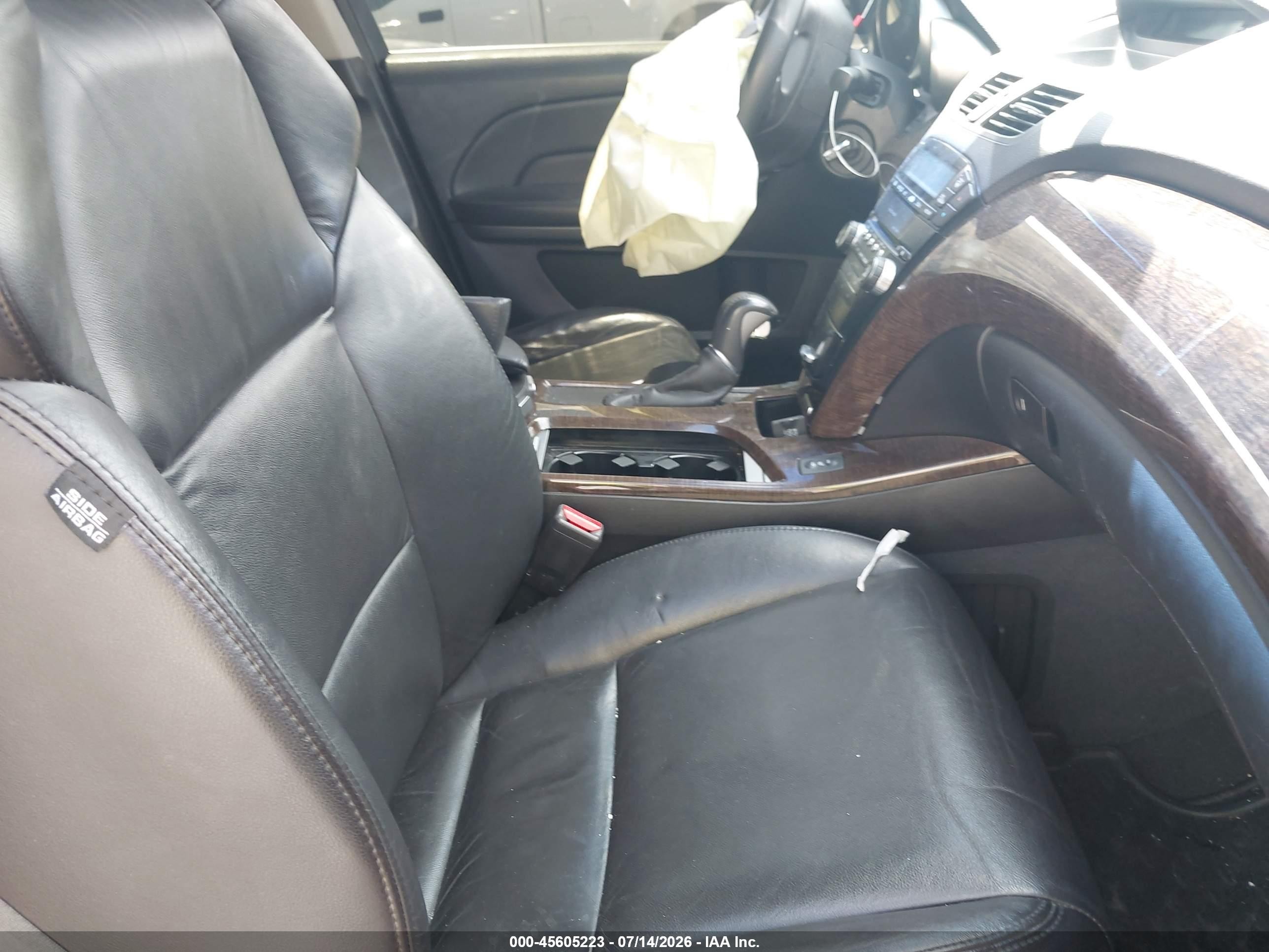 2012 Acura Mdx   Black vin: 2HNYD2H24CH536680