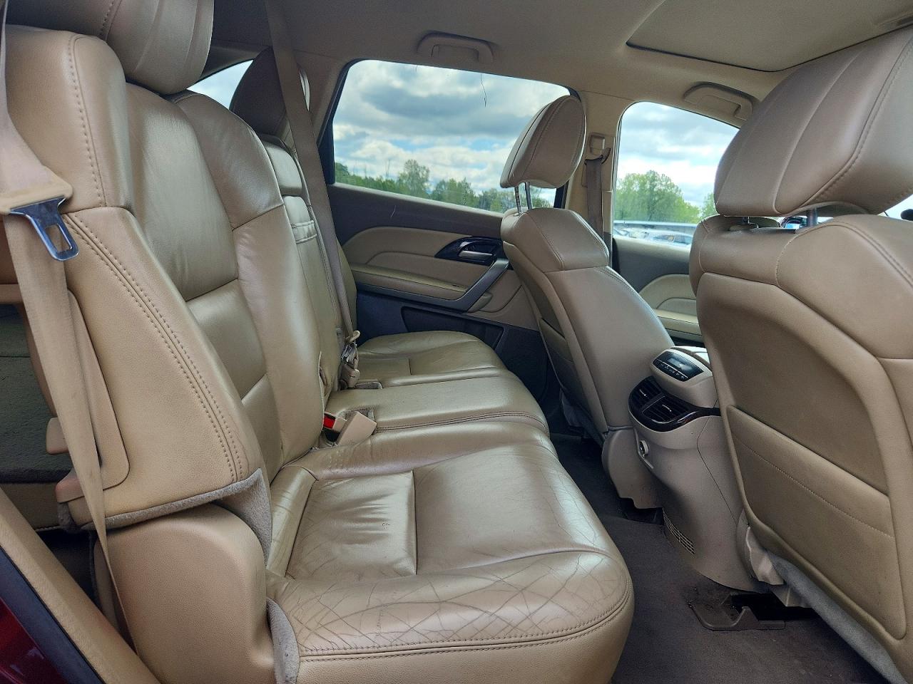 2012 Acura Mdx Burgundy vin: 2HNYD2H24CH548618