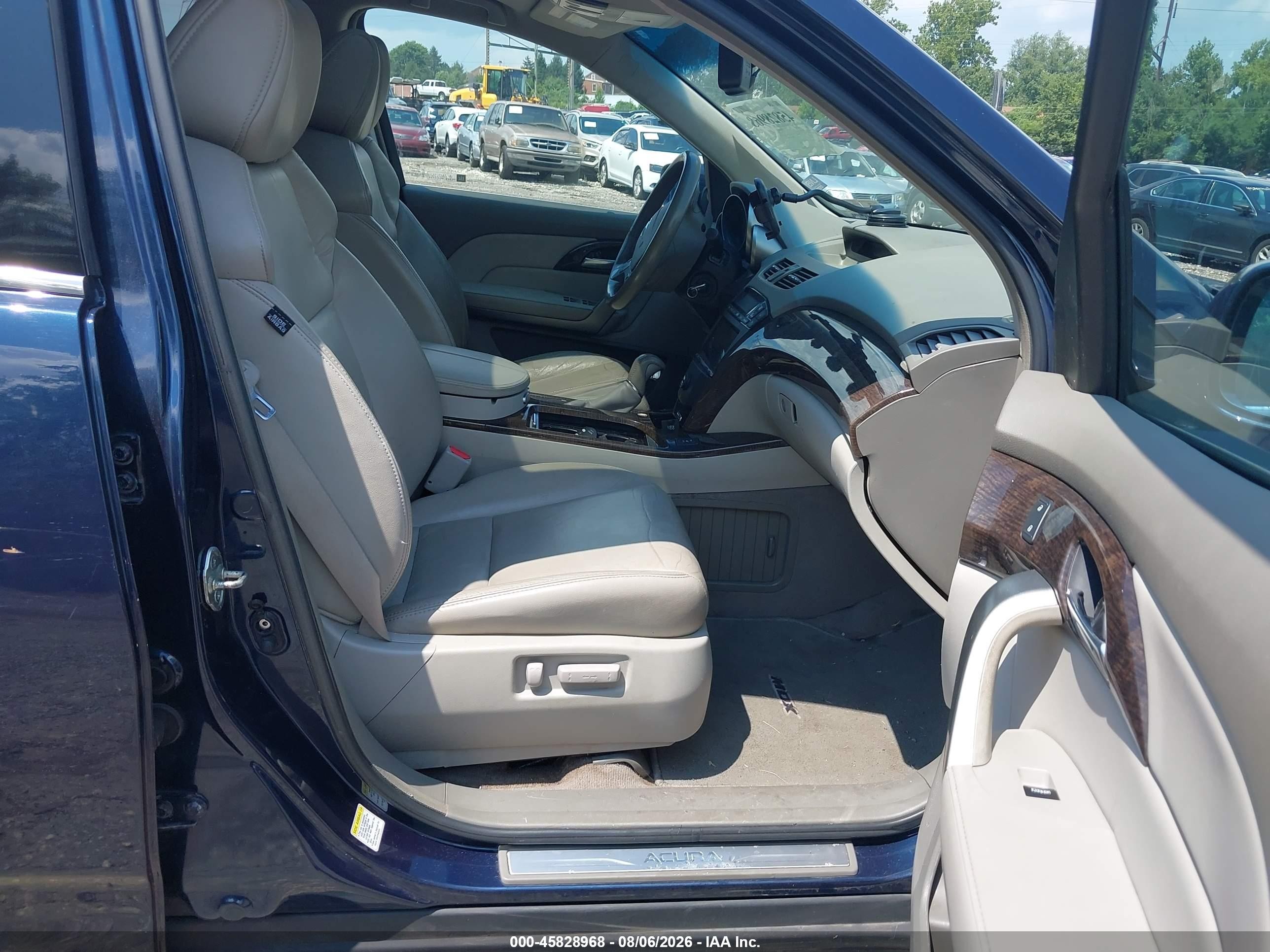 2013 Acura Mdx   Blue vin: 2HNYD2H24DH501431