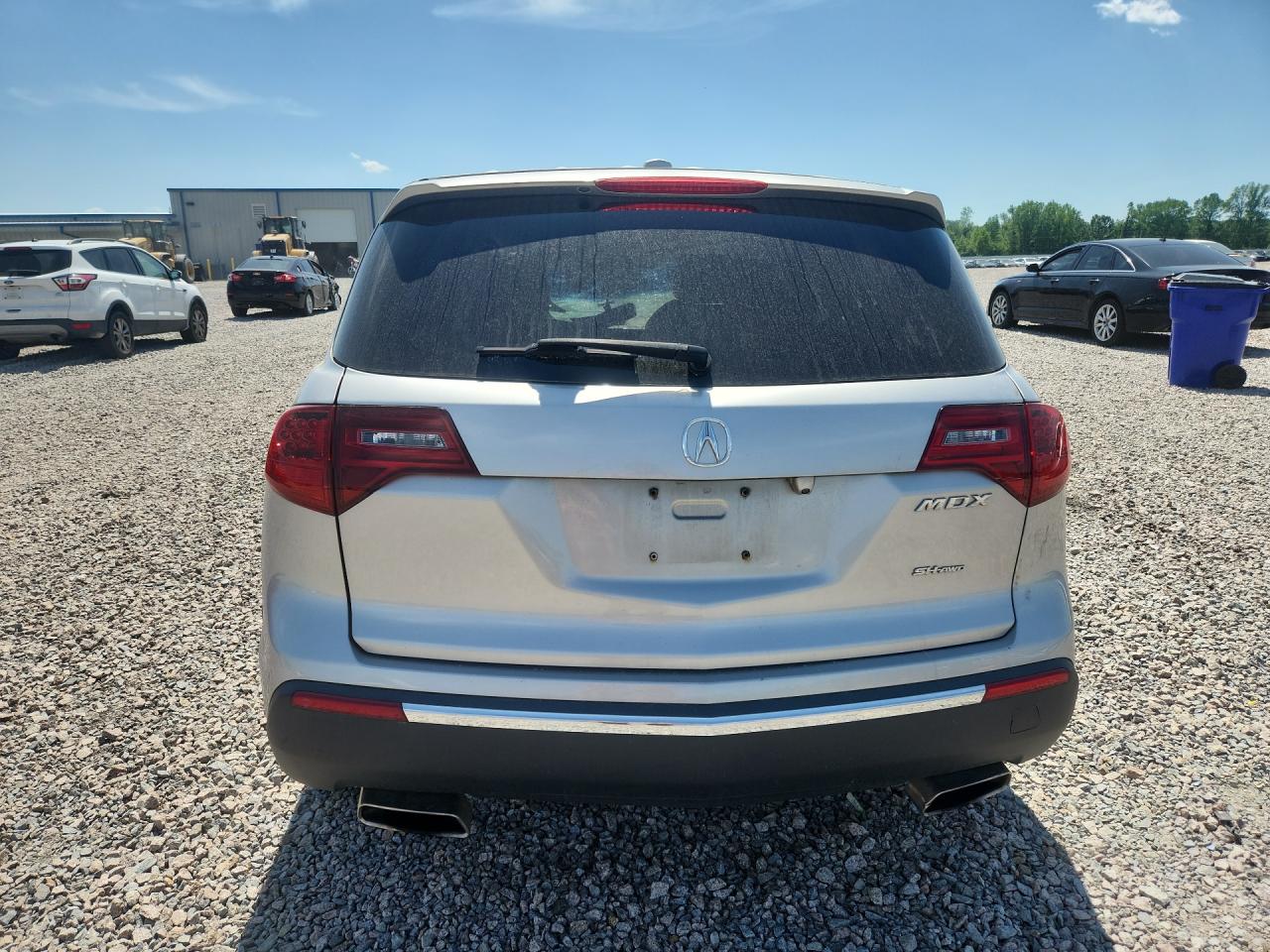 2013 Acura Mdx Silver vin: 2HNYD2H24DH516379