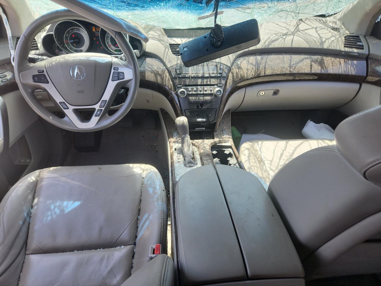 2013 Acura Mdx Silver vin: 2HNYD2H24DH516379