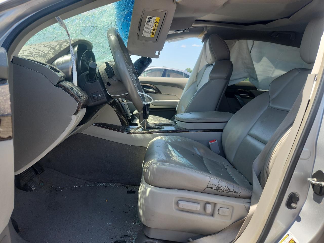 2013 Acura Mdx Silver vin: 2HNYD2H24DH516379