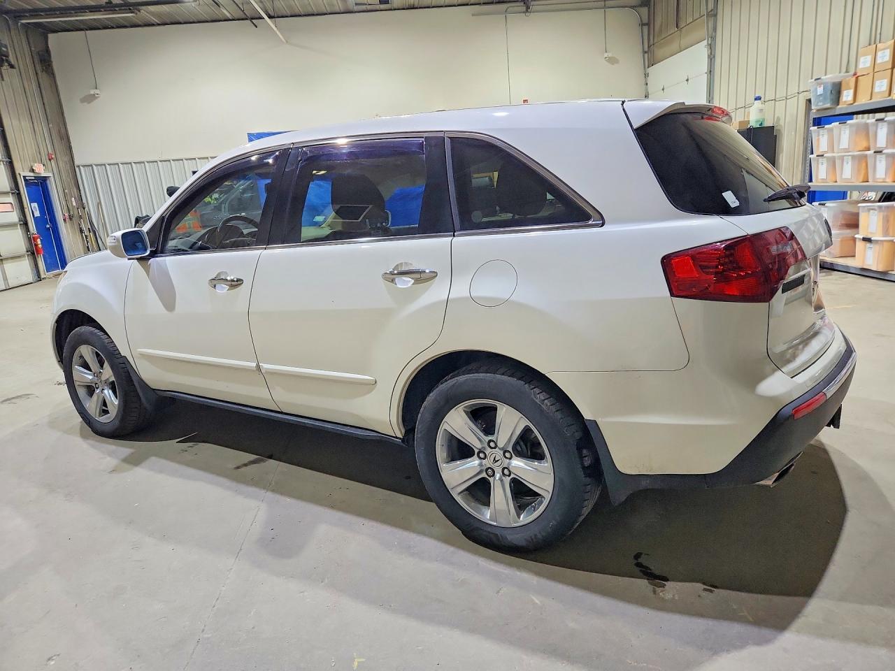 2013 Acura Mdx Белый vin: 2HNYD2H24DH519427