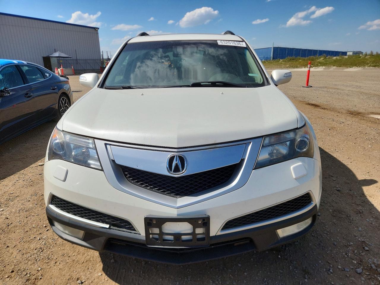 2010 Acura Mdx Белый vin: 2HNYD2H25AH000799