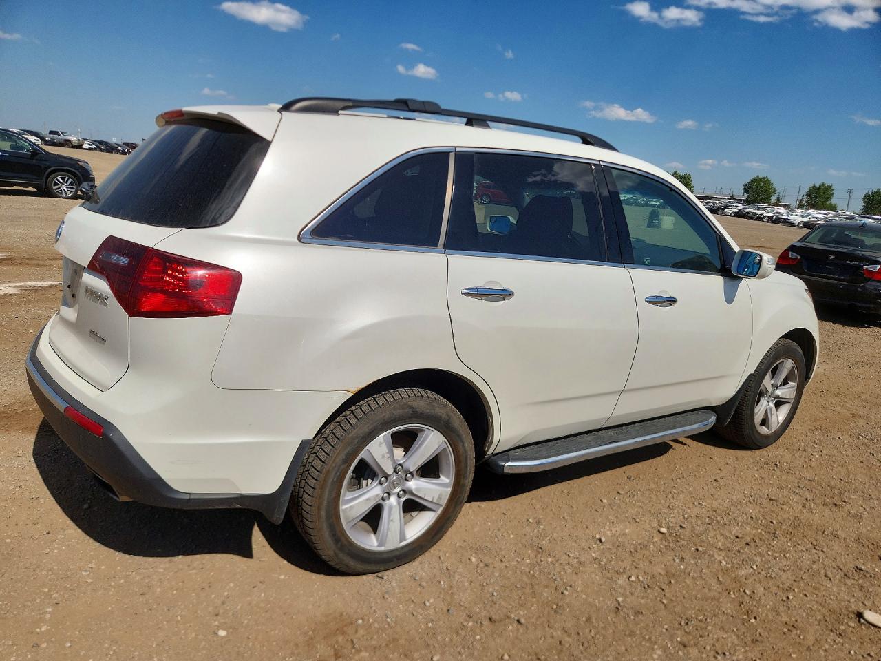 2010 Acura Mdx Белый vin: 2HNYD2H25AH000799