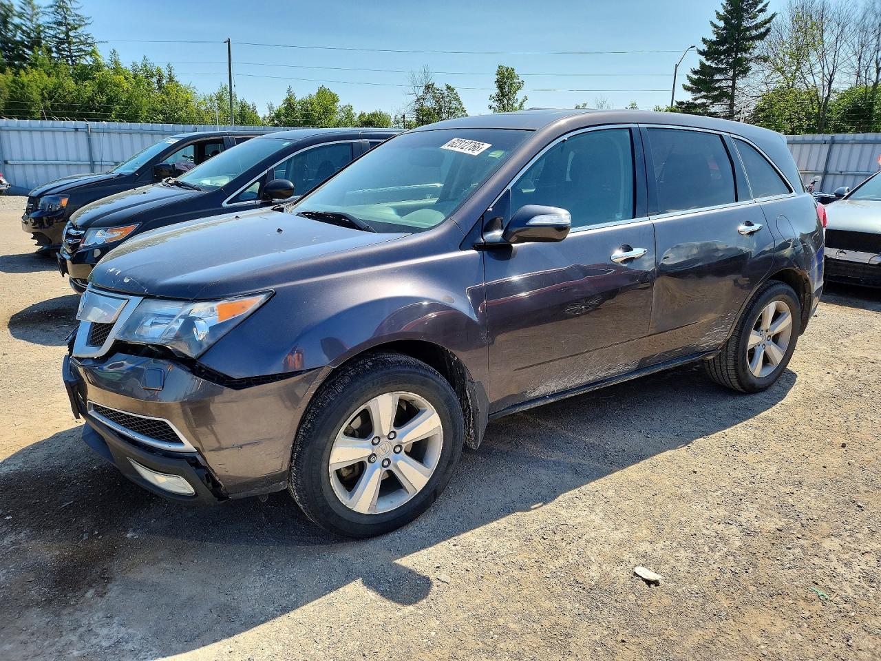 2010 Acura Mdx Gray vin: 2HNYD2H25AH003010