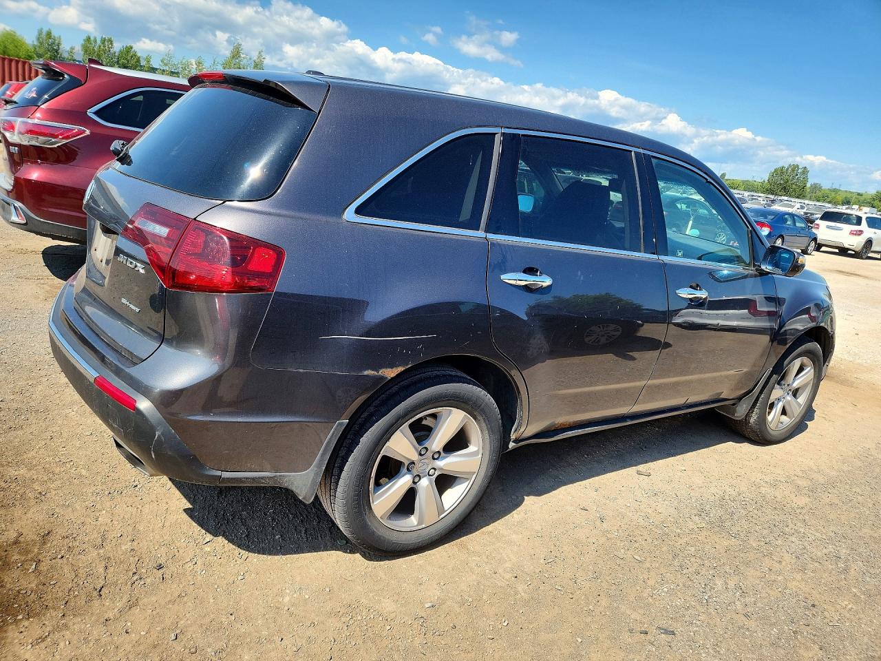 2010 Acura Mdx Gray vin: 2HNYD2H25AH003010
