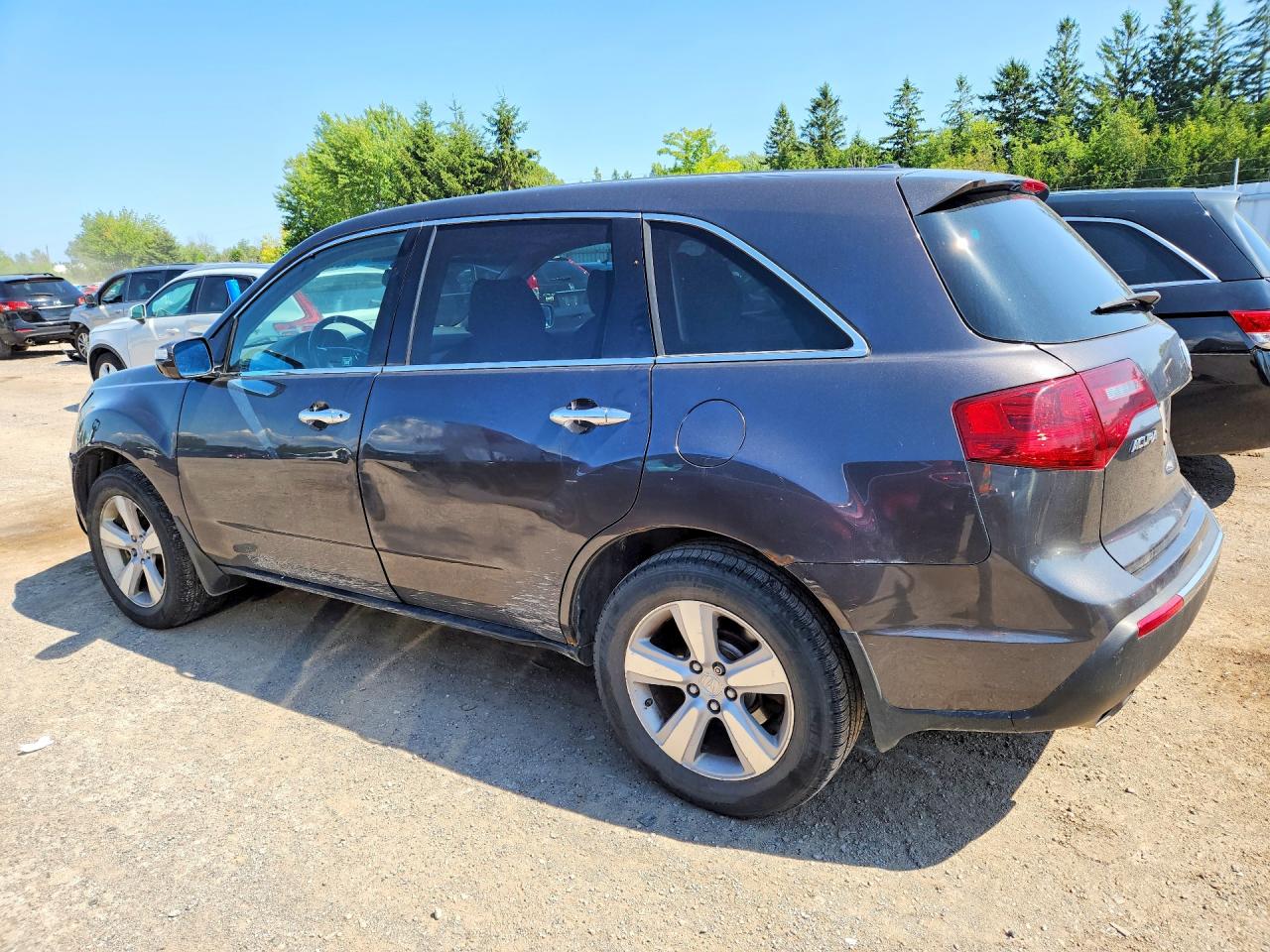 2010 Acura Mdx Gray vin: 2HNYD2H25AH003010
