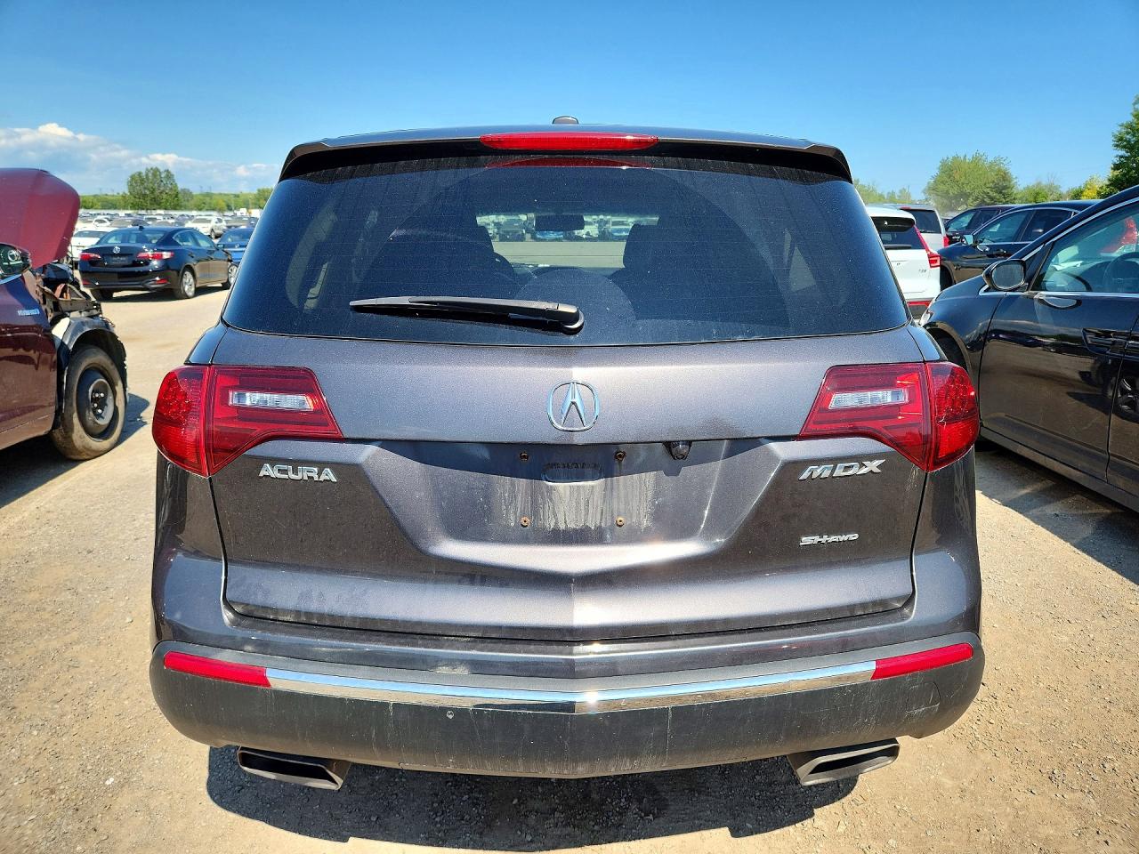 2010 Acura Mdx Gray vin: 2HNYD2H25AH003010