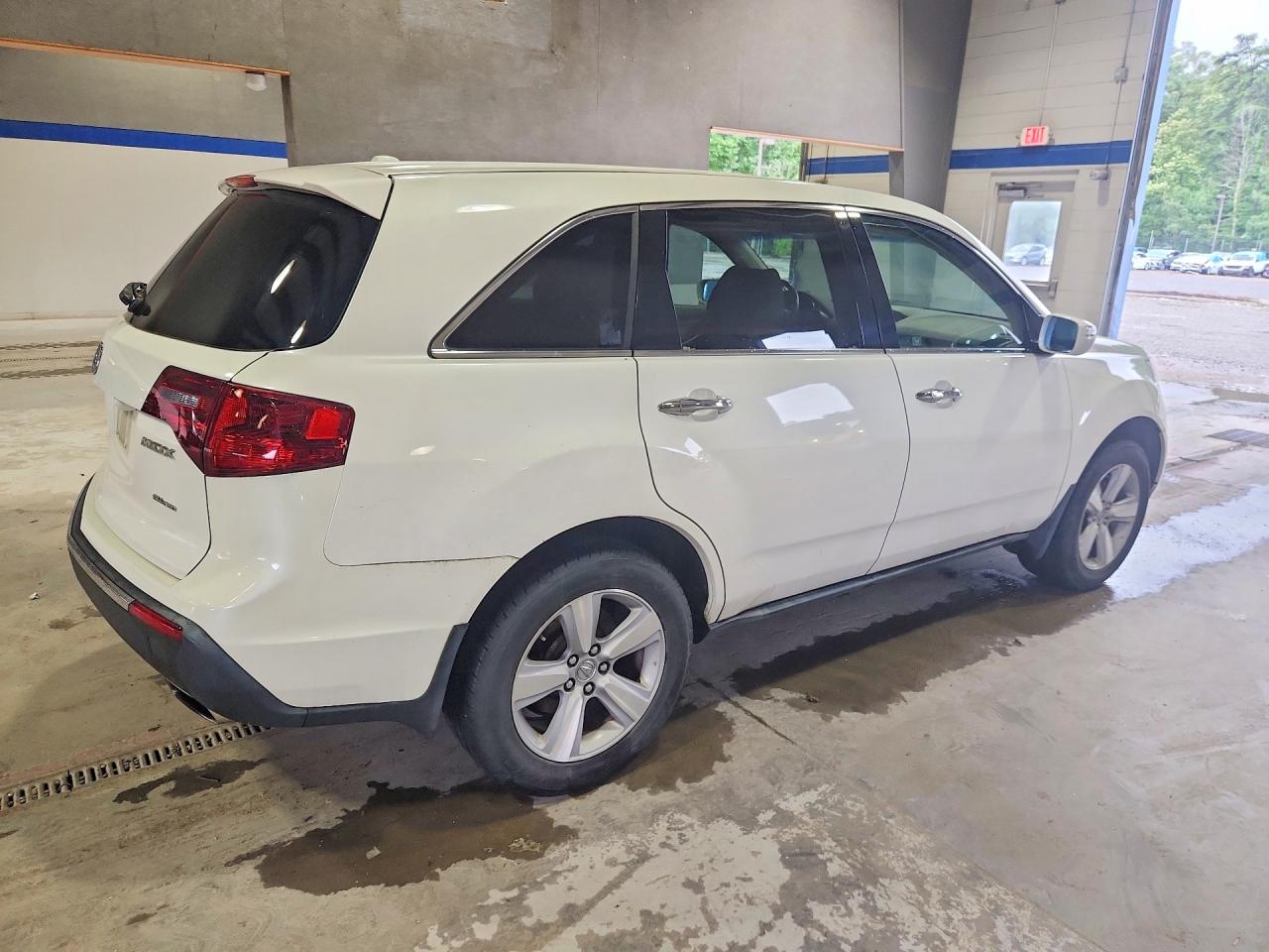2010 Acura Mdx White vin: 2HNYD2H25AH514233