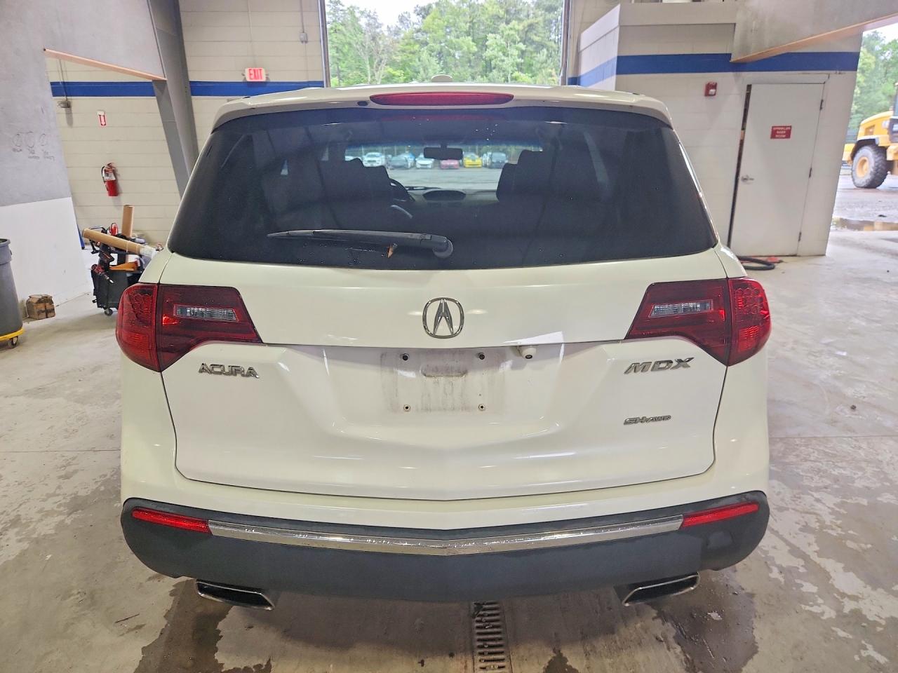 2010 Acura Mdx White vin: 2HNYD2H25AH514233
