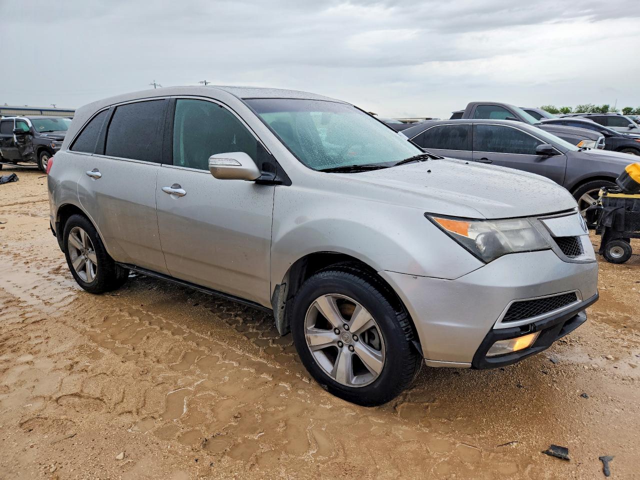 2011 Acura Mdx Silver vin: 2HNYD2H25BH535004