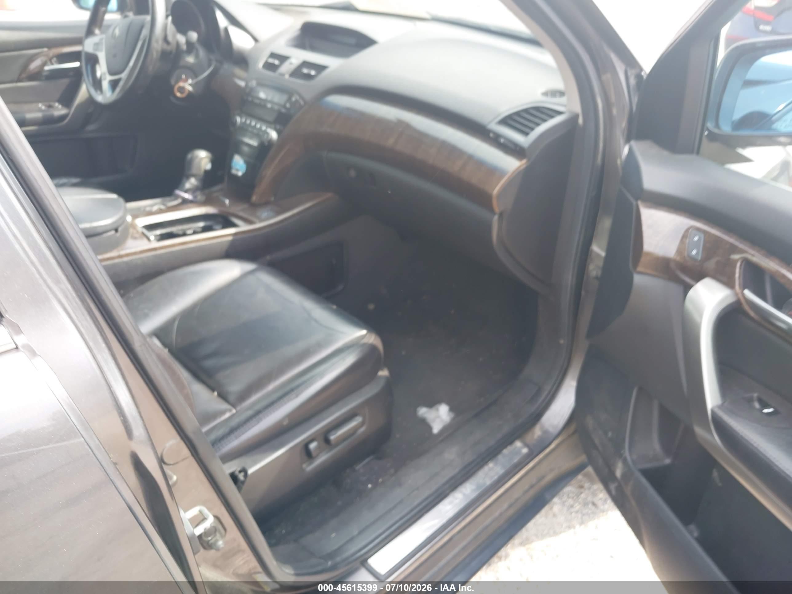 2011 Acura Mdx   Gray vin: 2HNYD2H25BH547735